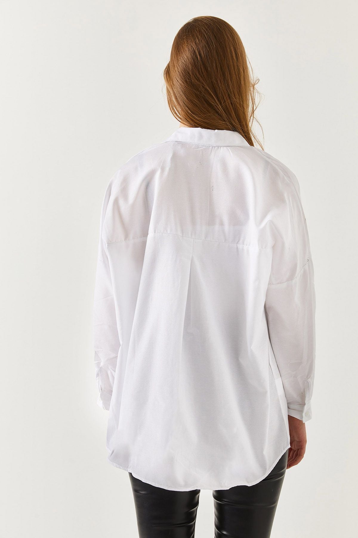 Long Basic Shirt - White