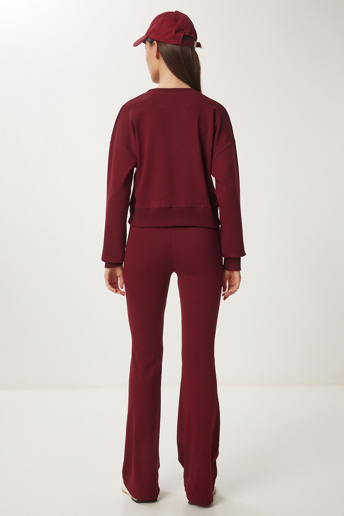Female Bordeaux Bicycle Collar Tracksuit Team XR00022