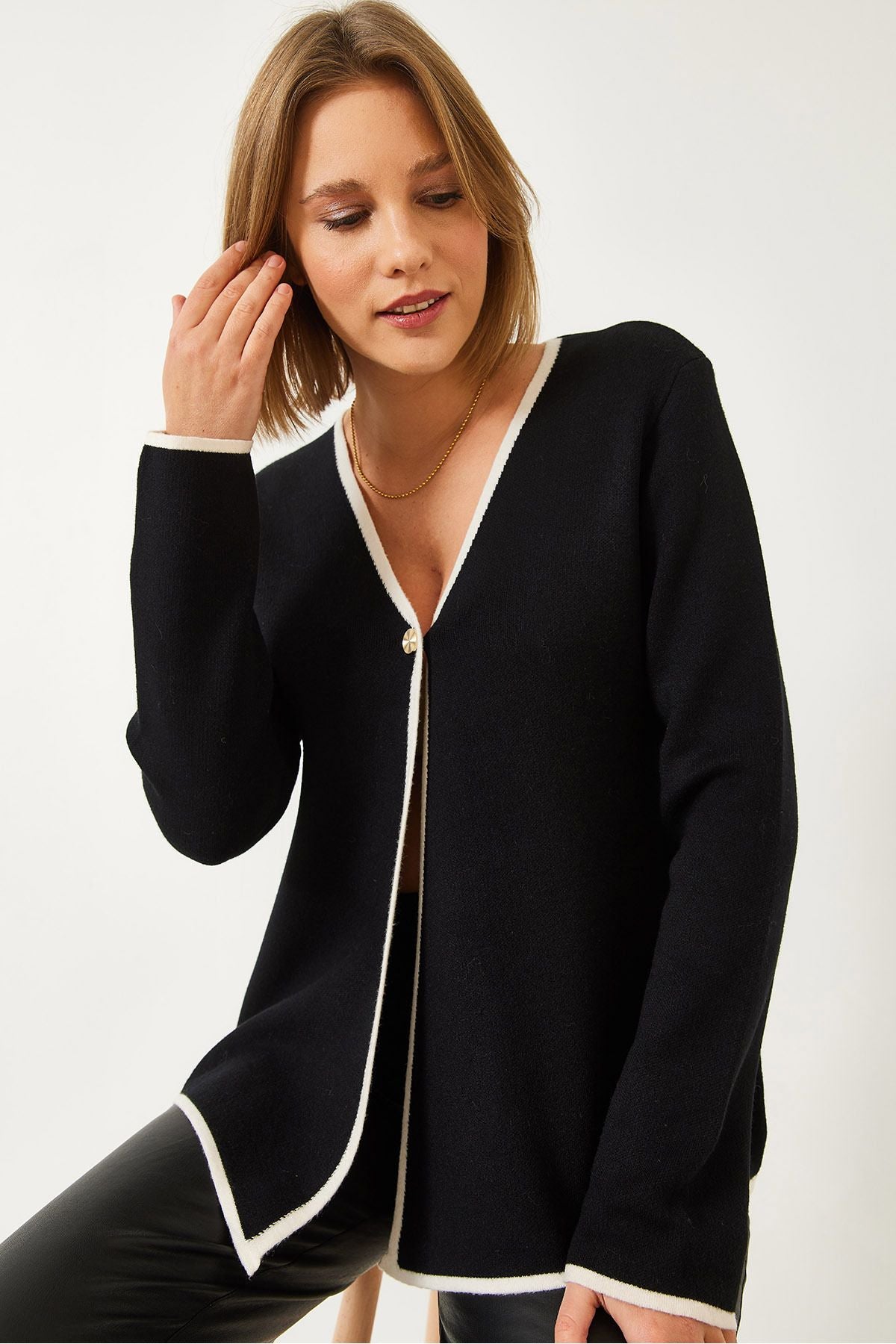 Female button knitwear cardigan 241099 60261258