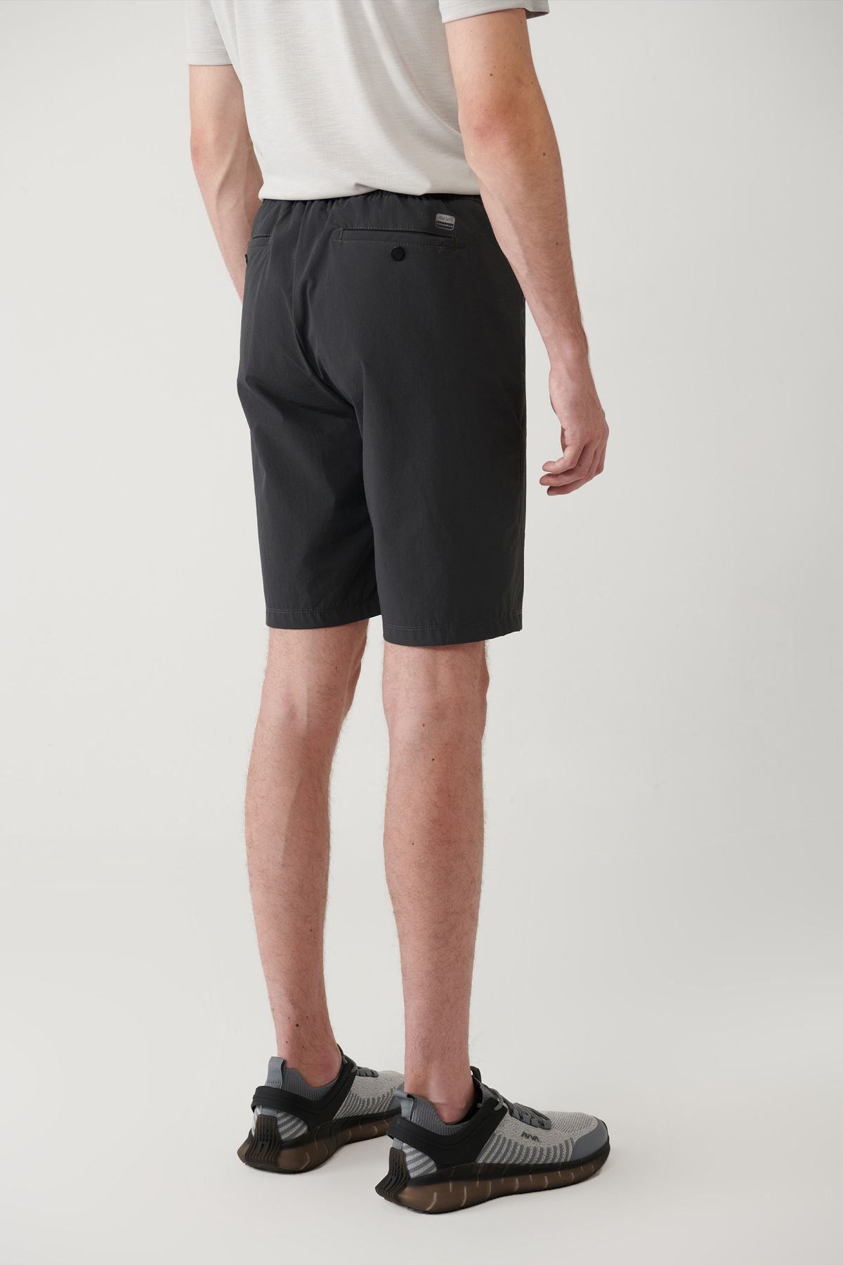 Men's anthracit waist waist laced laced water repulsive bi stretch shorts A41y3635