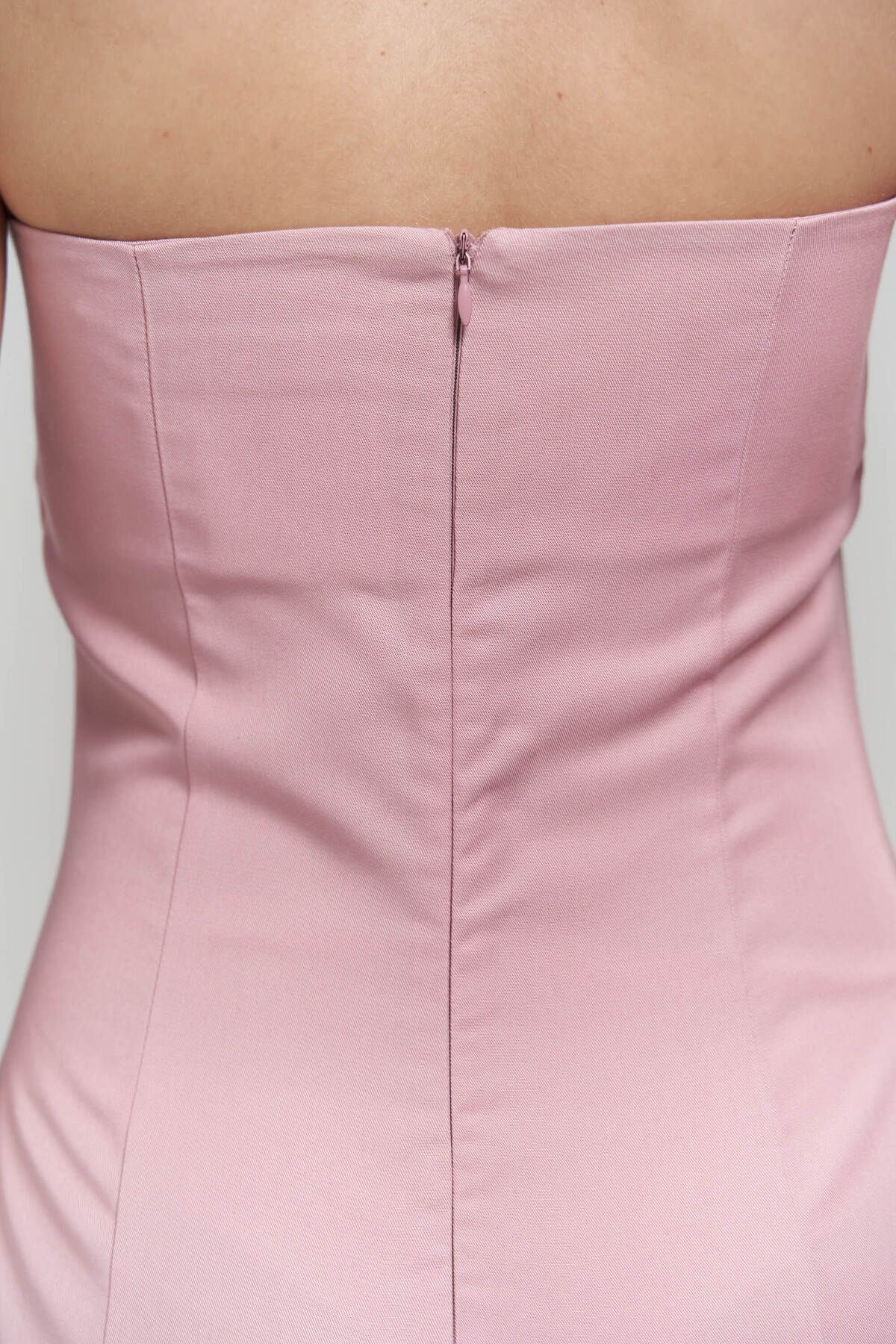 Clara Strapless Pink Dress