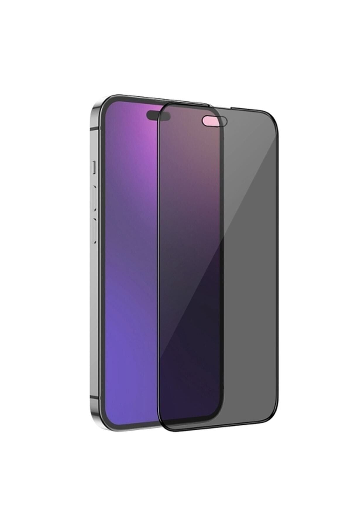 Iphone 14 pro Max compatible ghost glass full -covering broken screen saver.