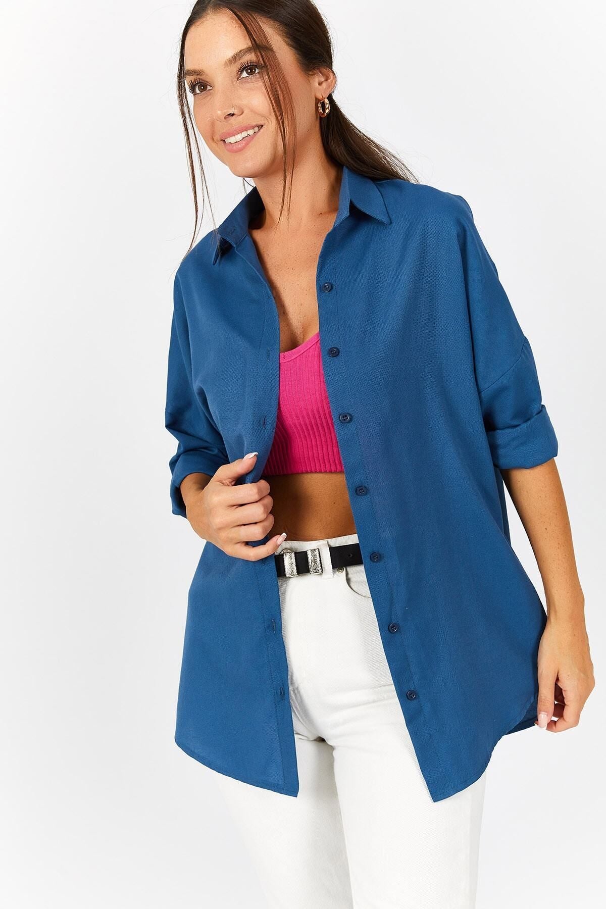 WOMEN'S NACTERE LONG BASIC SHIRT ARM-221118