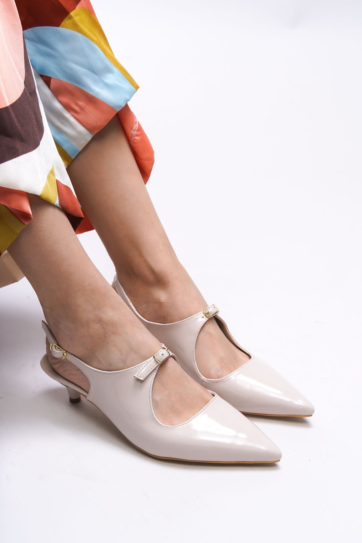 Iohthion Women's Stiletto Heeled Shoes Laters from 001201