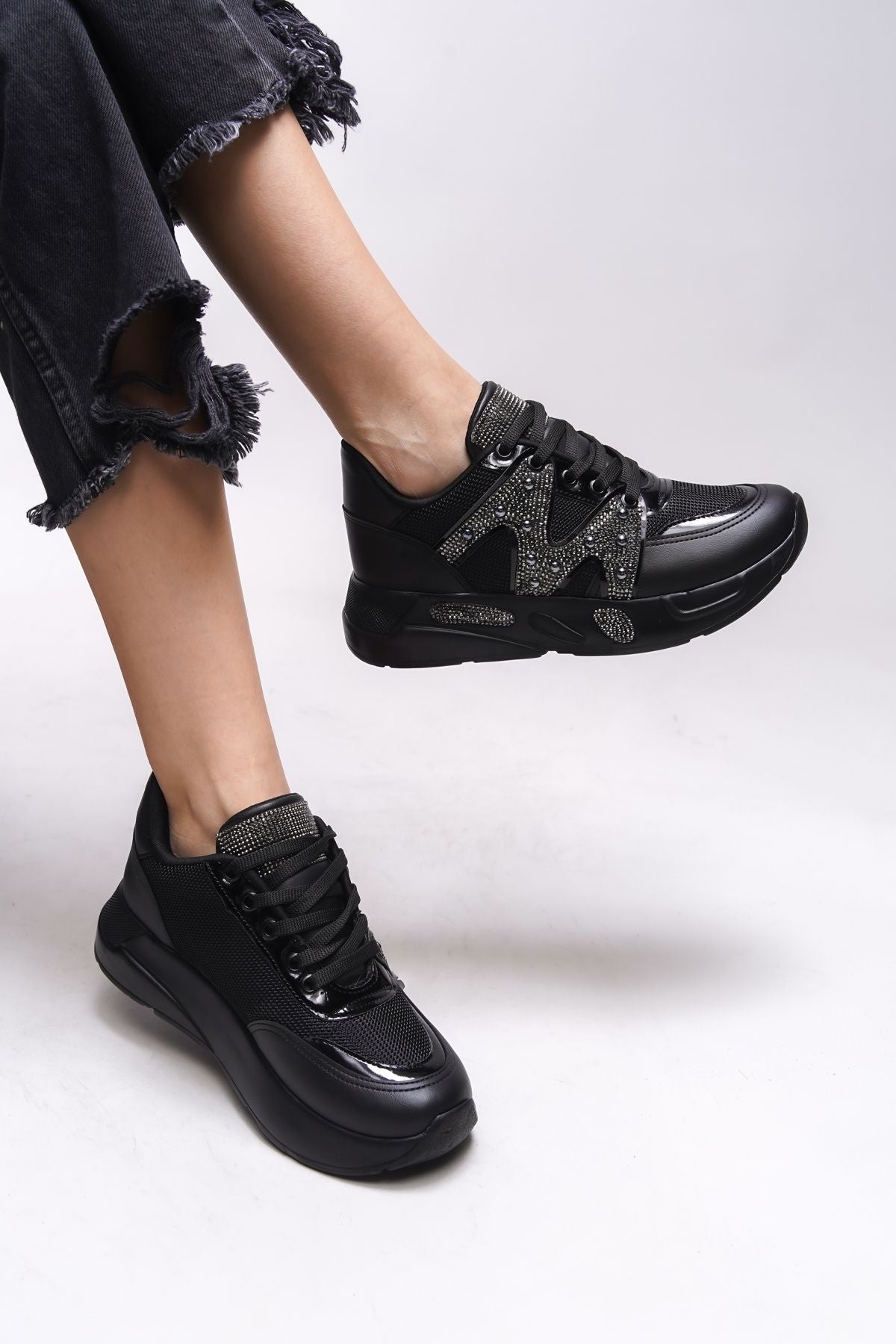Aalriona Woman Sneaker 0012155 Black Black