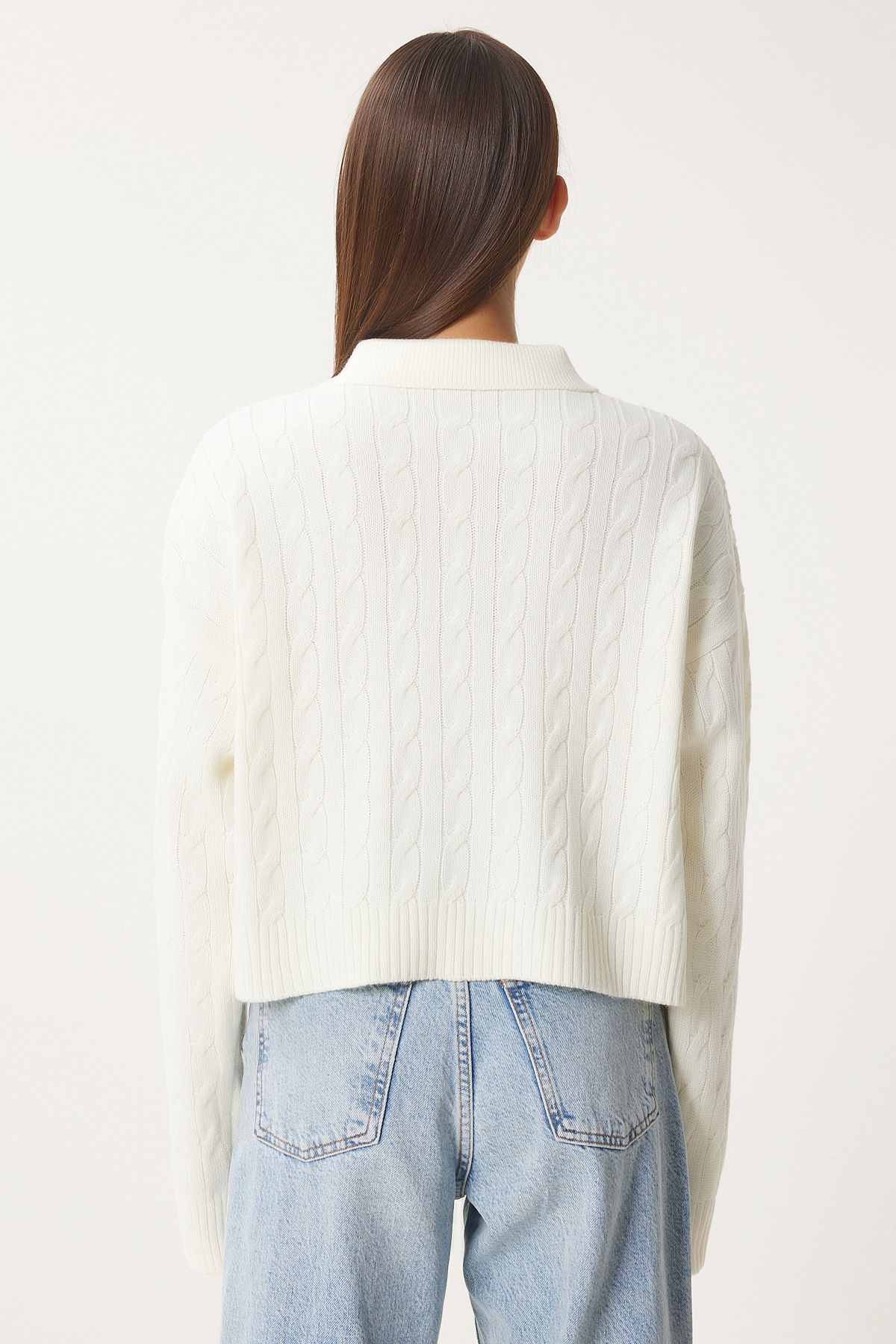 Women's bone motif knitwear sweater ZH00043
