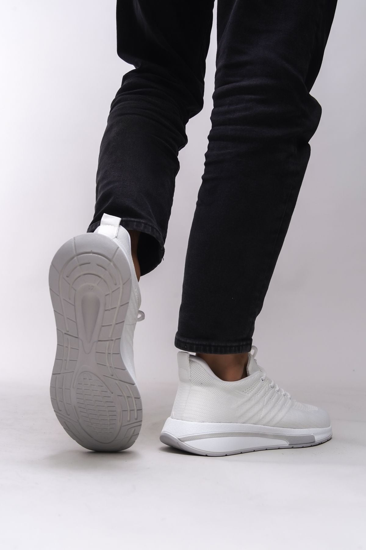 Qhasalzu unisex sneaker 0012118 White