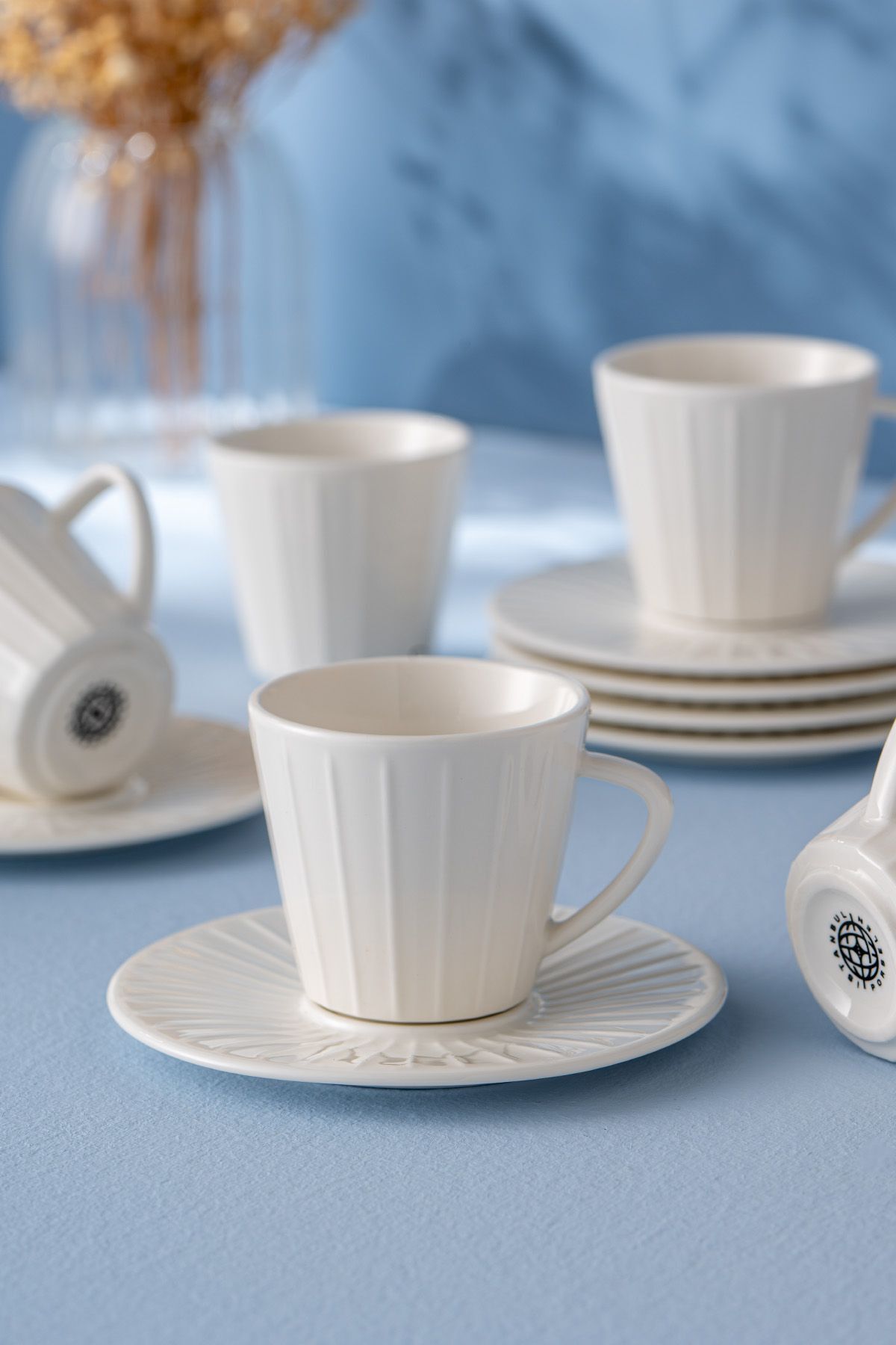 İZEL 6 Piece Coffee Cup Set