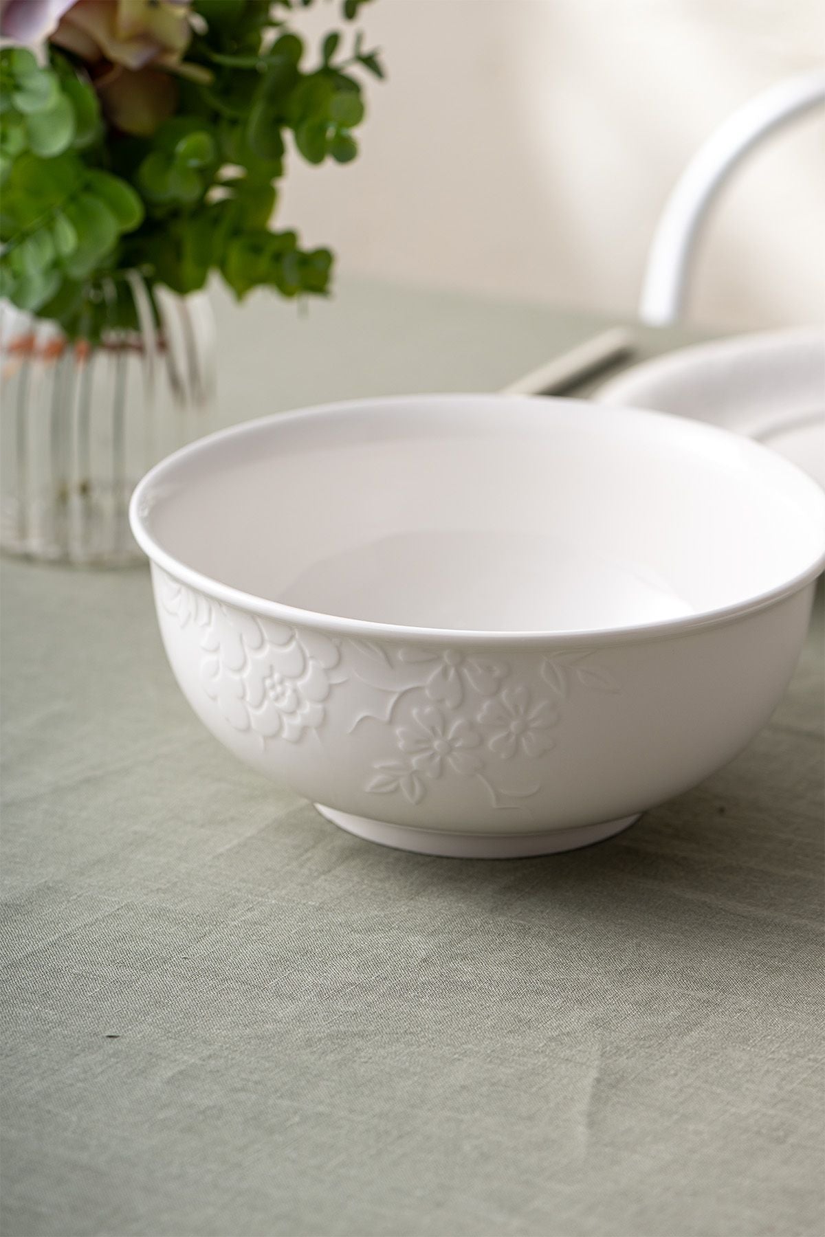 Istanbul porcelain magnolia bowl 21 cm