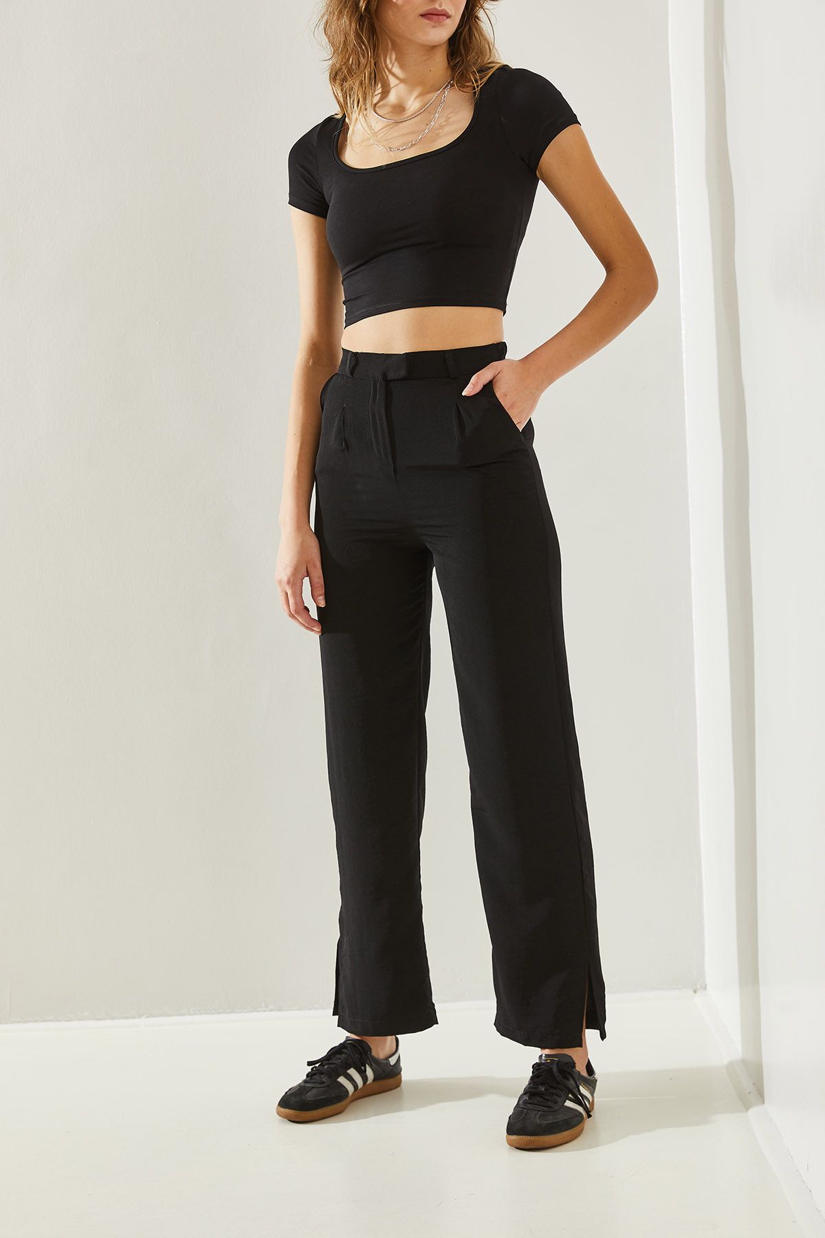 Women's Hanged Paça Trousers 60251180