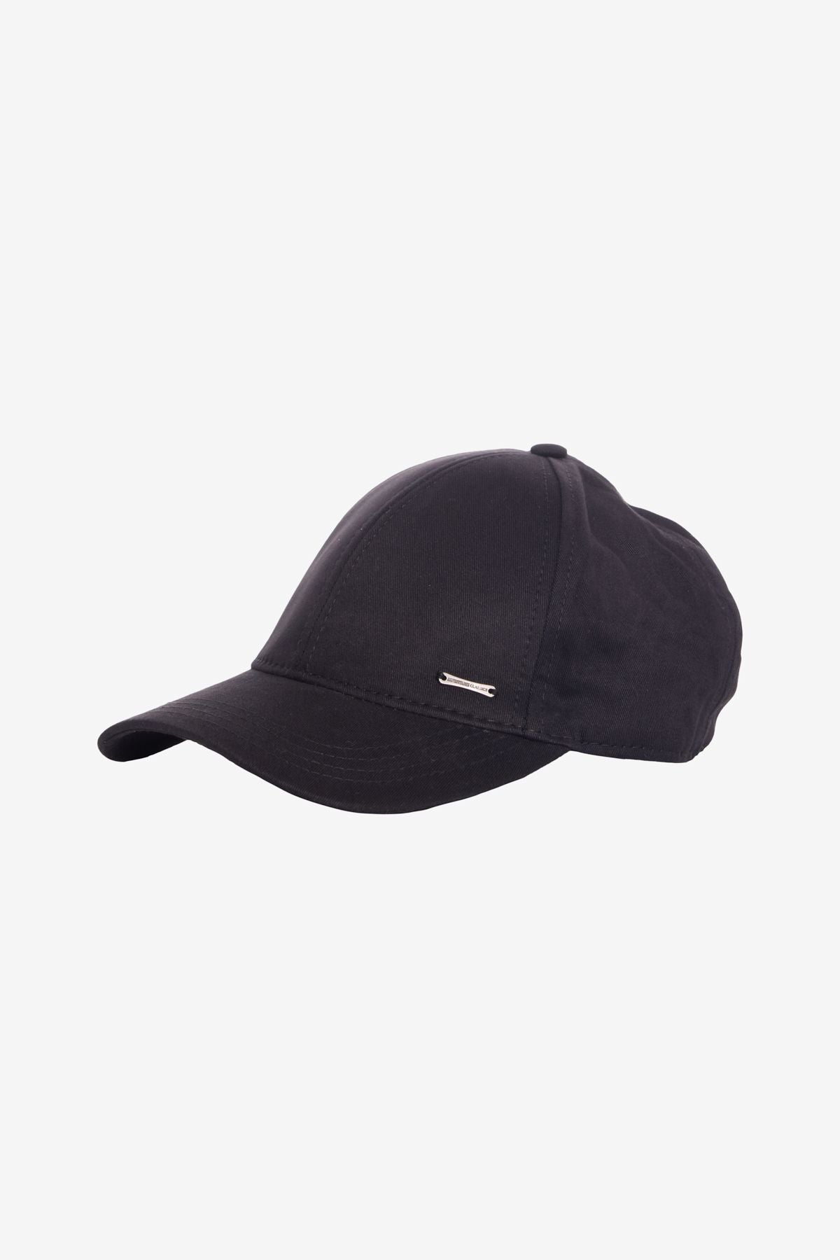 Men's black 100 %cotton hat