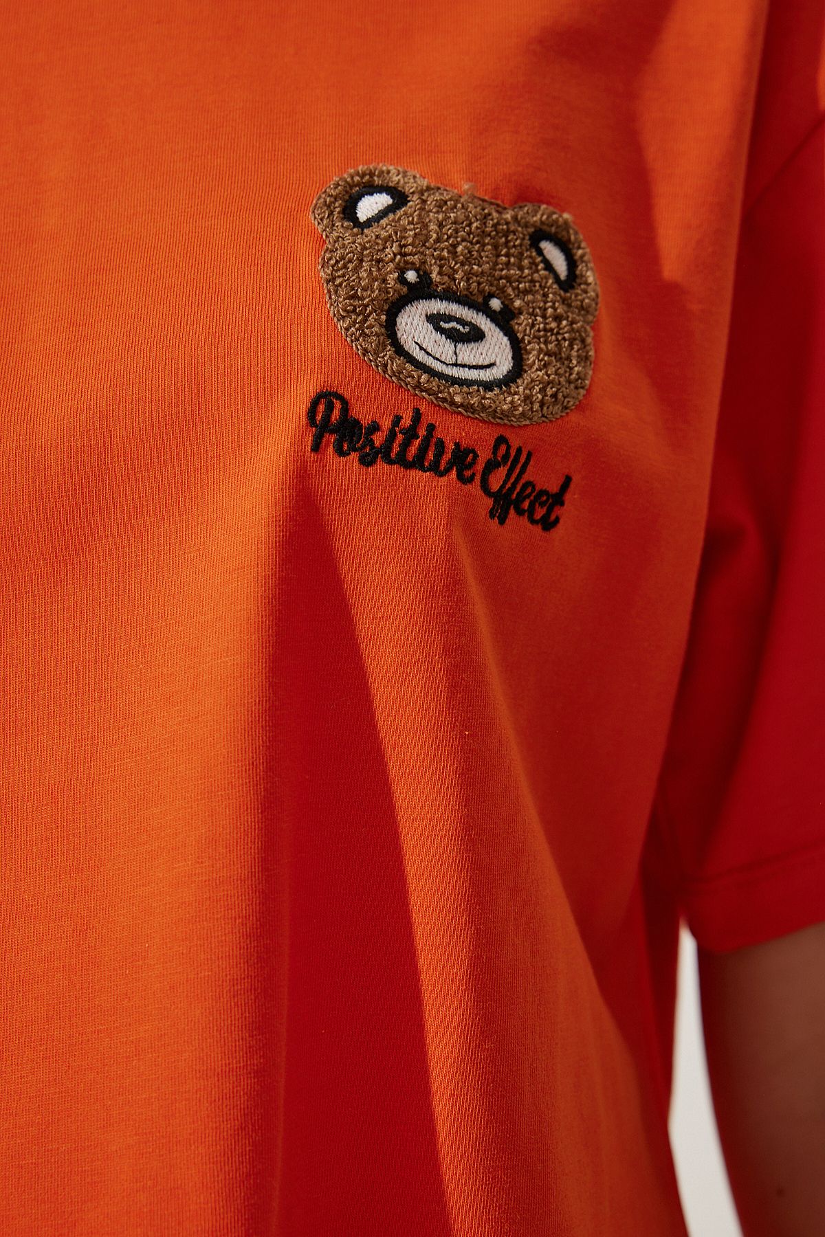 Female Oranj Teddy Teddy Crush Knitting T-Shirt HF00456