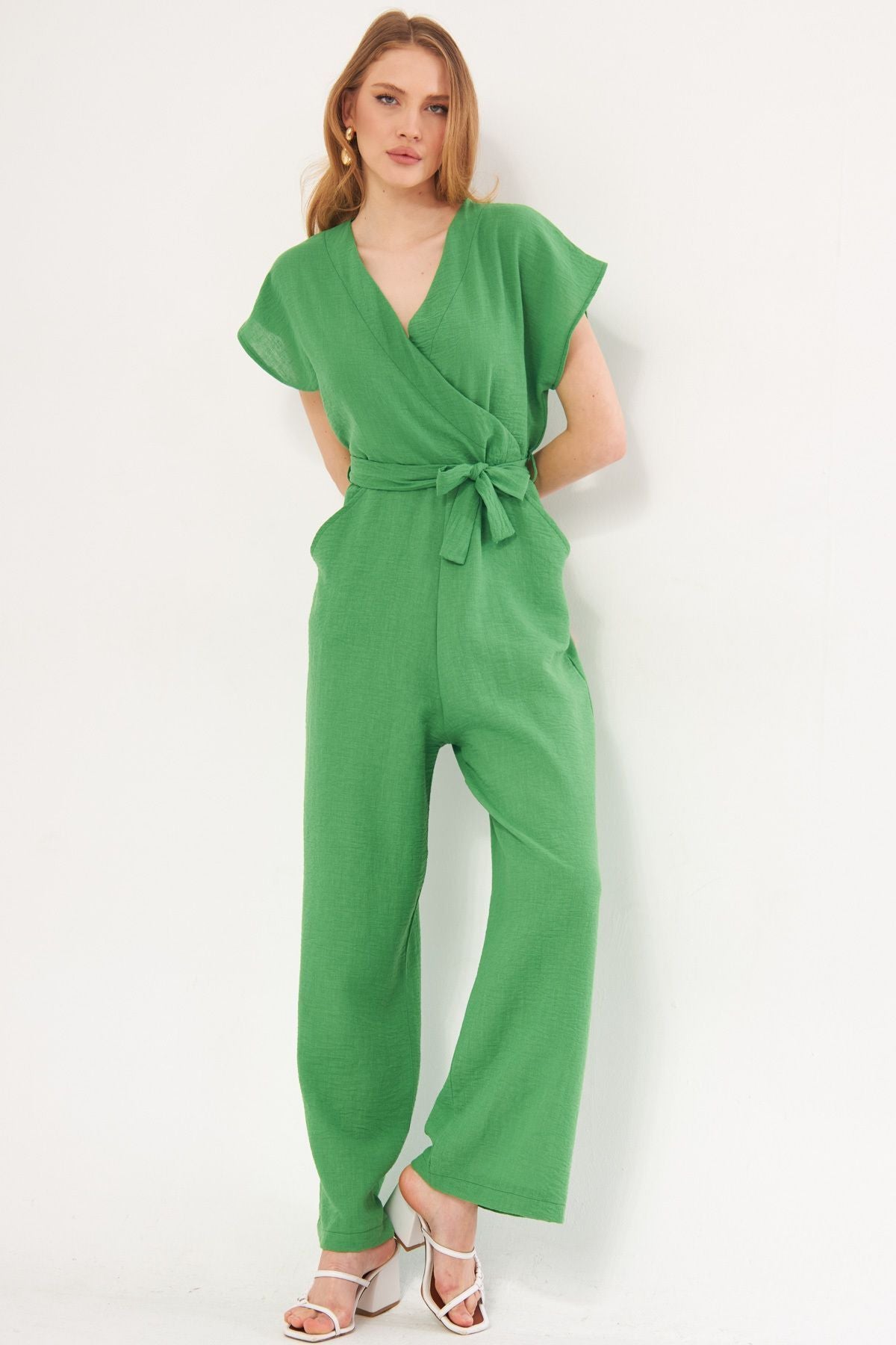 Female Green DEKA TULUM CREMAZE CUVAZE BOILED POCK ARM-24Y001031