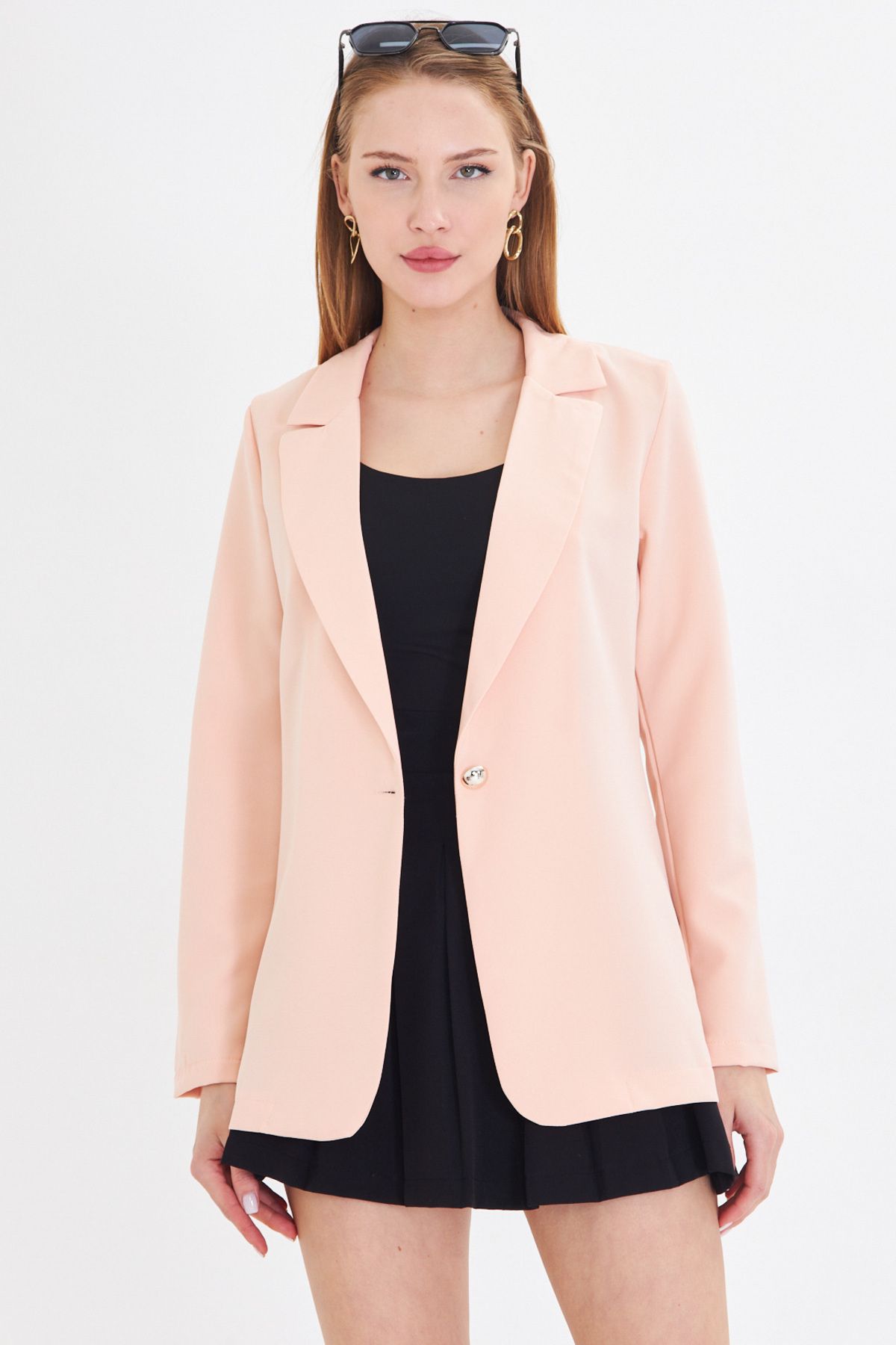 Female Puppy Mouth Single Button Jacket ARM-23Y001047