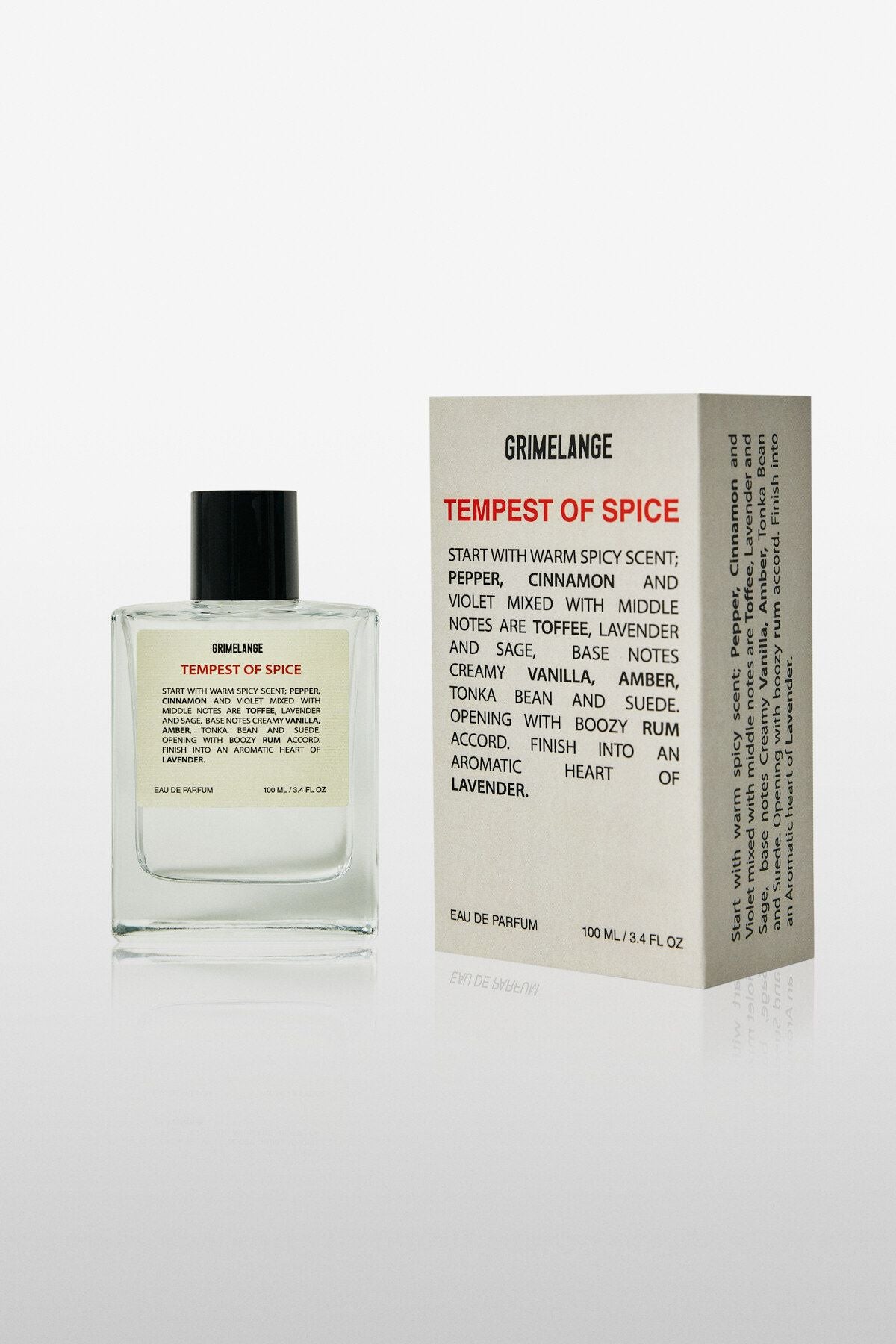 Tempest of Spread Oriental Fujer Aromatic Long Time Permanent 100 ML Men's Perfume