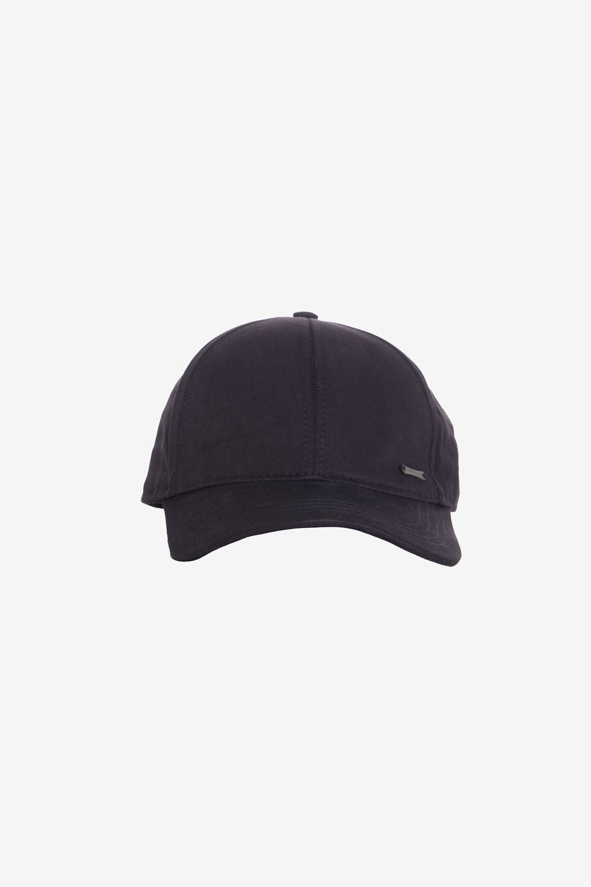 Men's black 100 %cotton hat