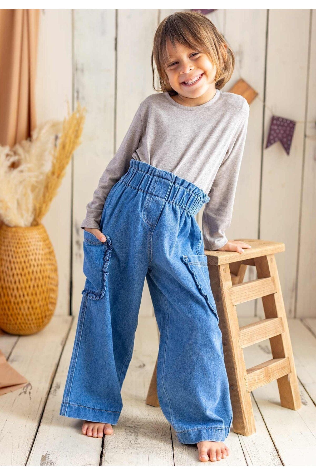 Put with Prepalence Plenty Cut Jeans 2-7 Years Blue