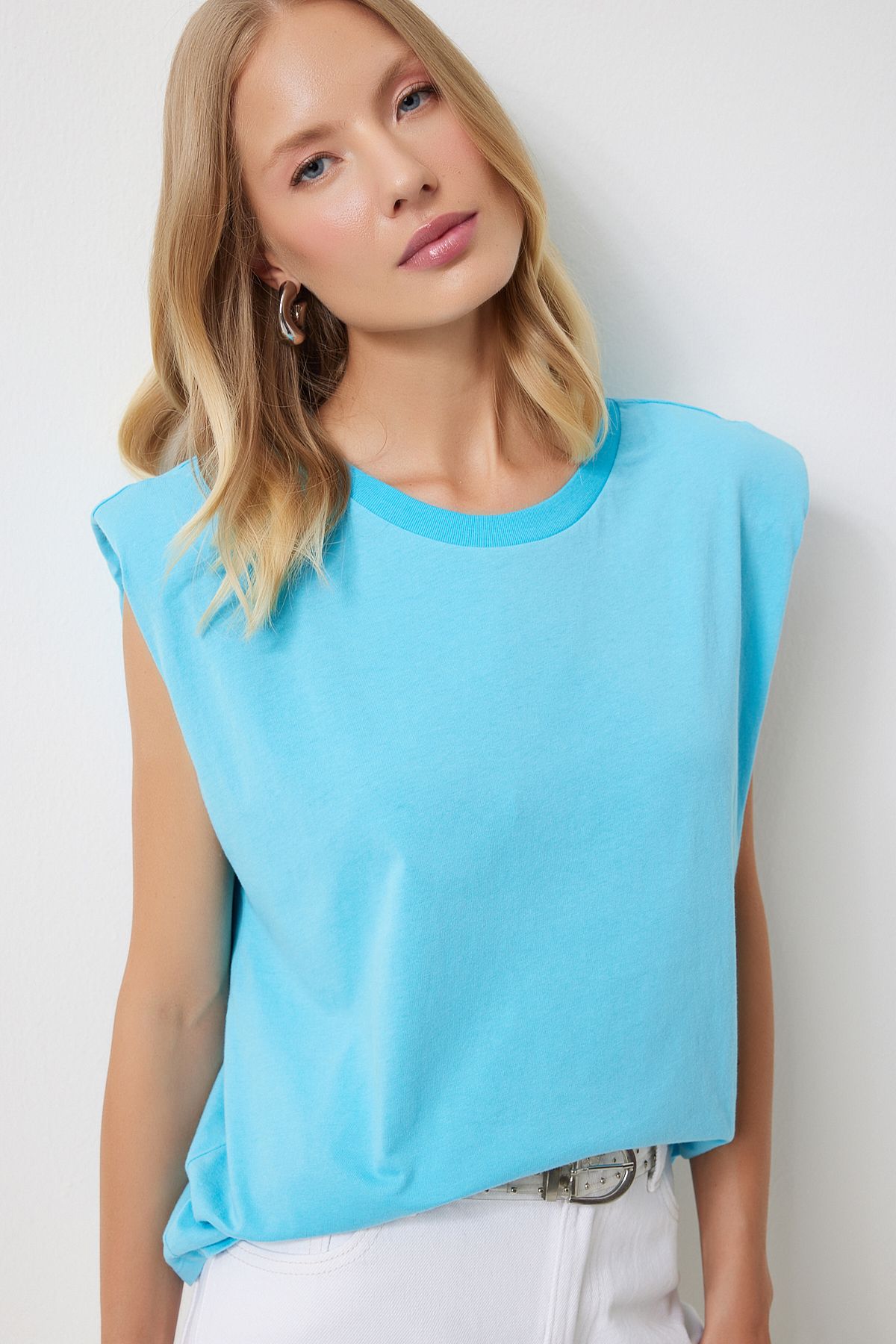 WOMEN'S LIVE BLUE BLACK WATCH BRANCHESS T-shirt HY00015