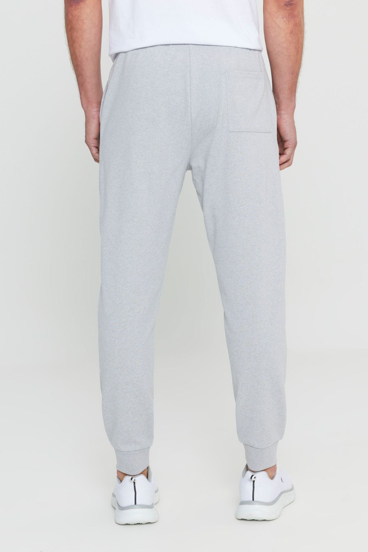 Men's Gray Melanj Standard Fit Normal Normal Cutting 2 IPPE CLASS COTTON JOGGER SERVICE SIZE