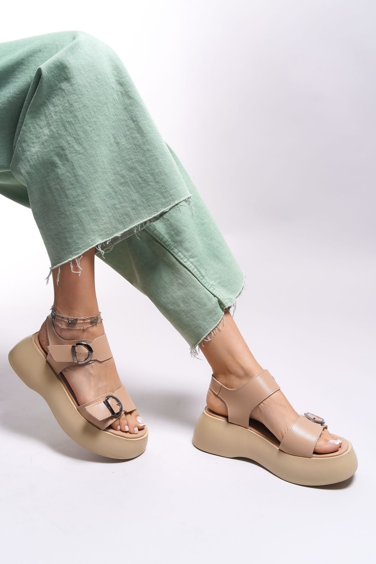 NEELPHONE WOMEN SANDALT 0012806 NUDE SKIN