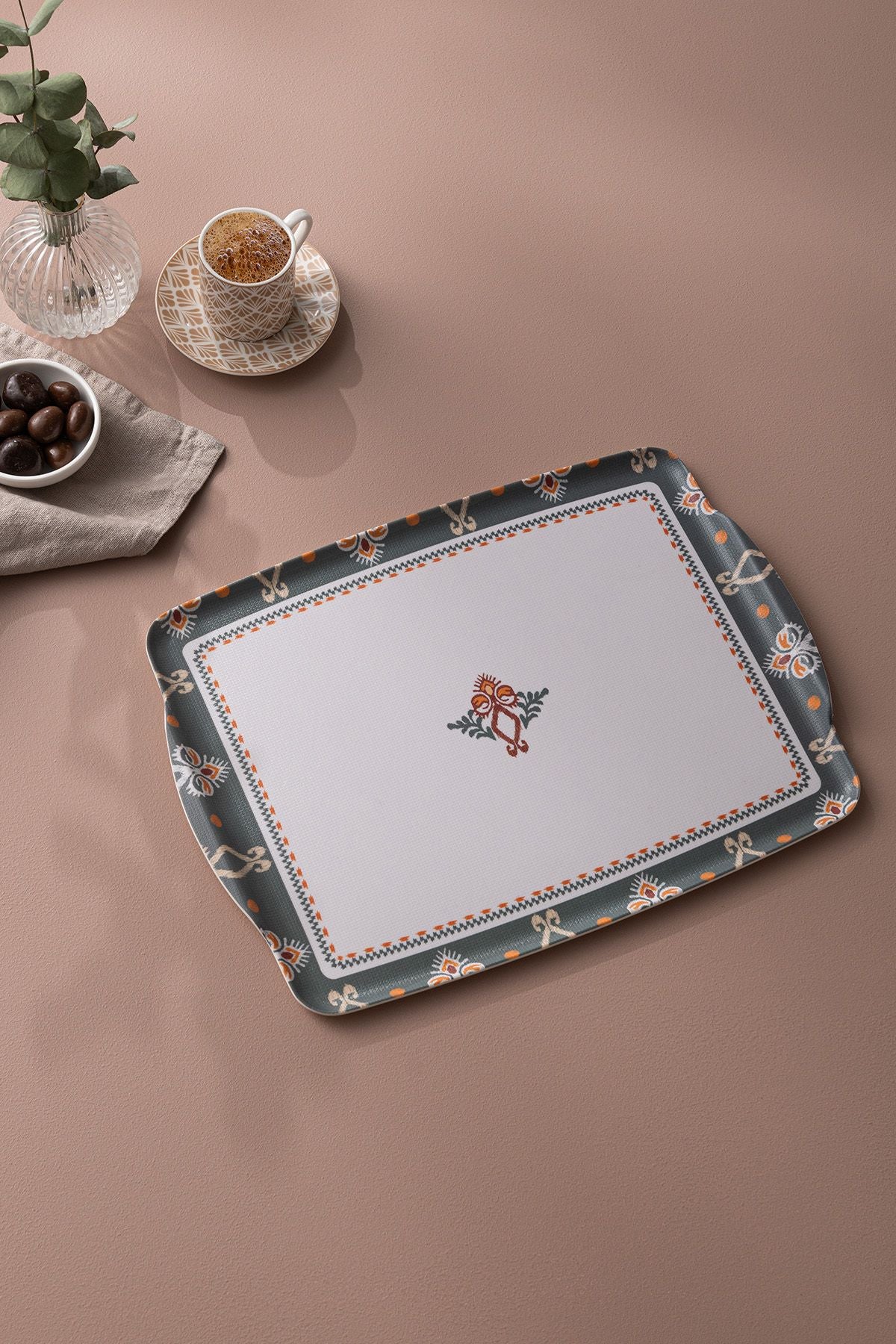 ETHNIC MELAMIN Tray