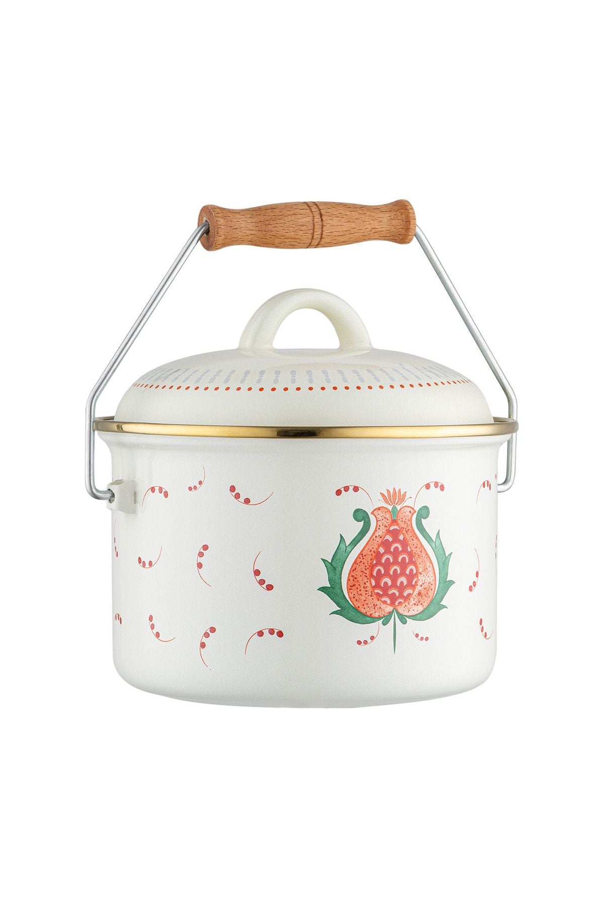 Pomegranate enamel Bakraç