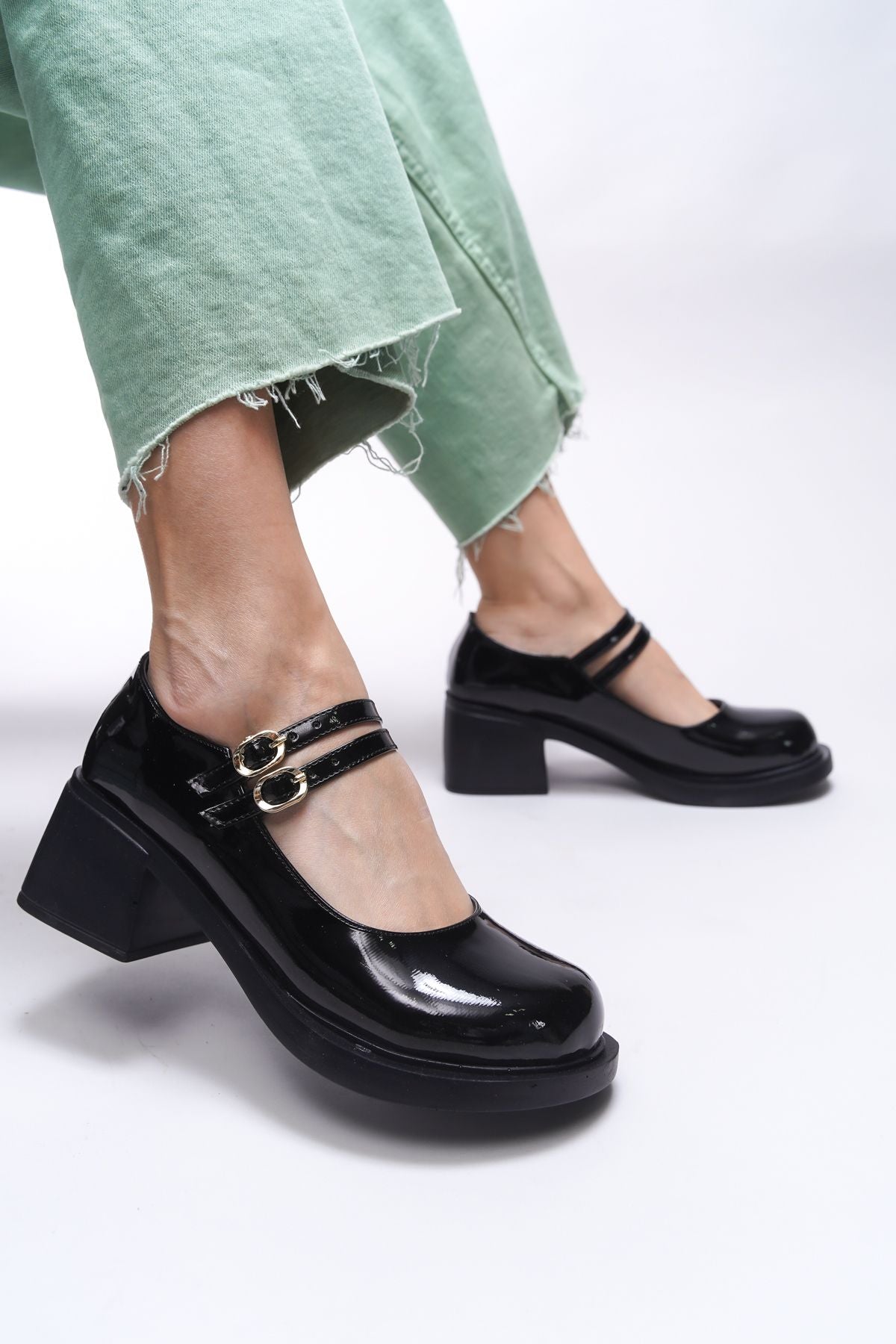 Merlyrra Woman Loafer 0012502 Black Patent Leather
