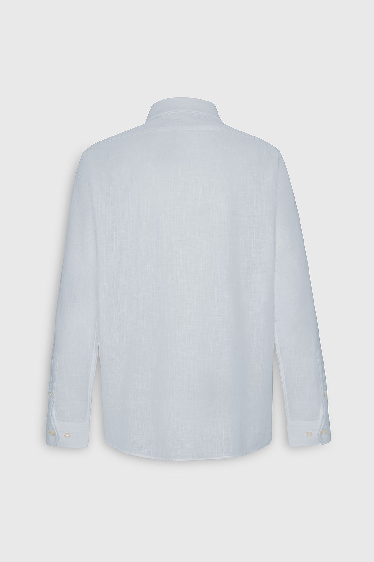 Men's Light Blue Comfort Fit comfortable cut hidden button collar 100 %cotton pennant shirt