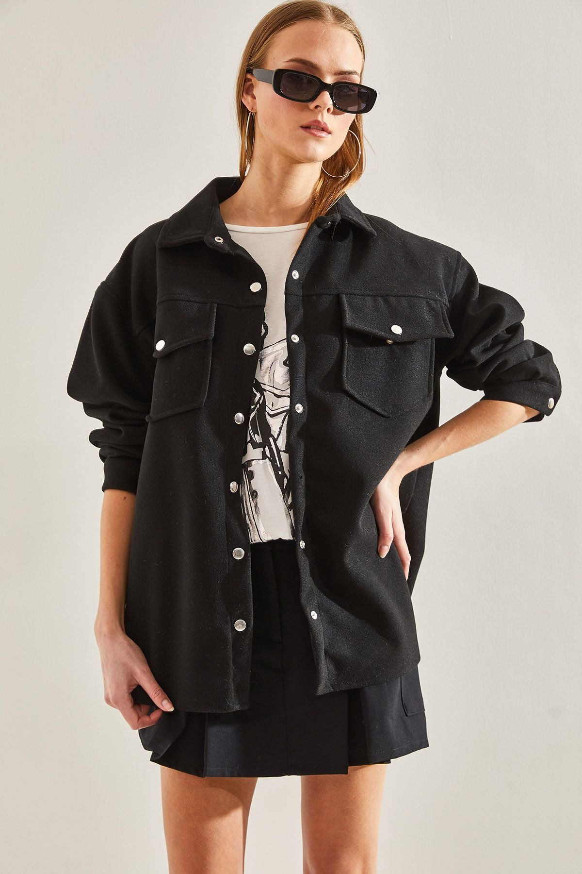 Female Stamp Shirt with Stamp 4428 60101002