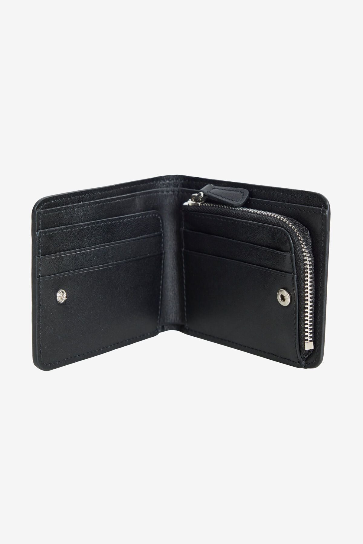 Men's black 100 %leather wallet