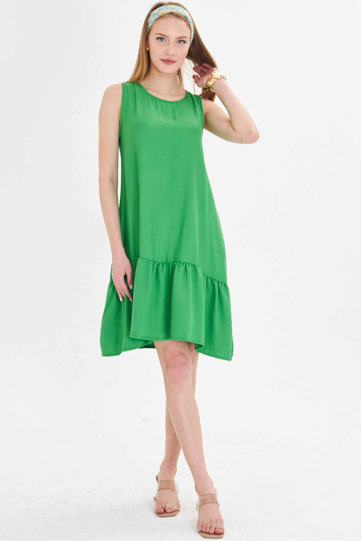 Woman neon pink thick strap scchbish blouse ARM-23Y069001