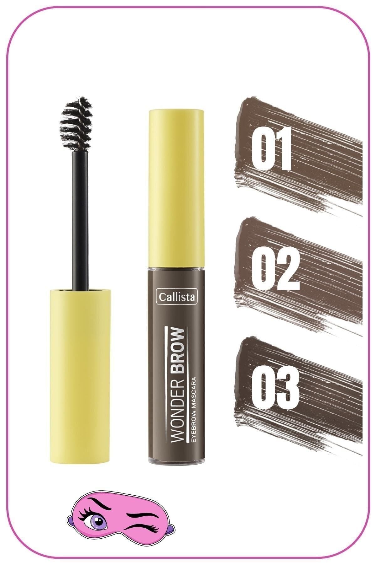 Wonder Brow Eyebrow Mascara Kaş Mascara - 01 Light Brown - Light Brown