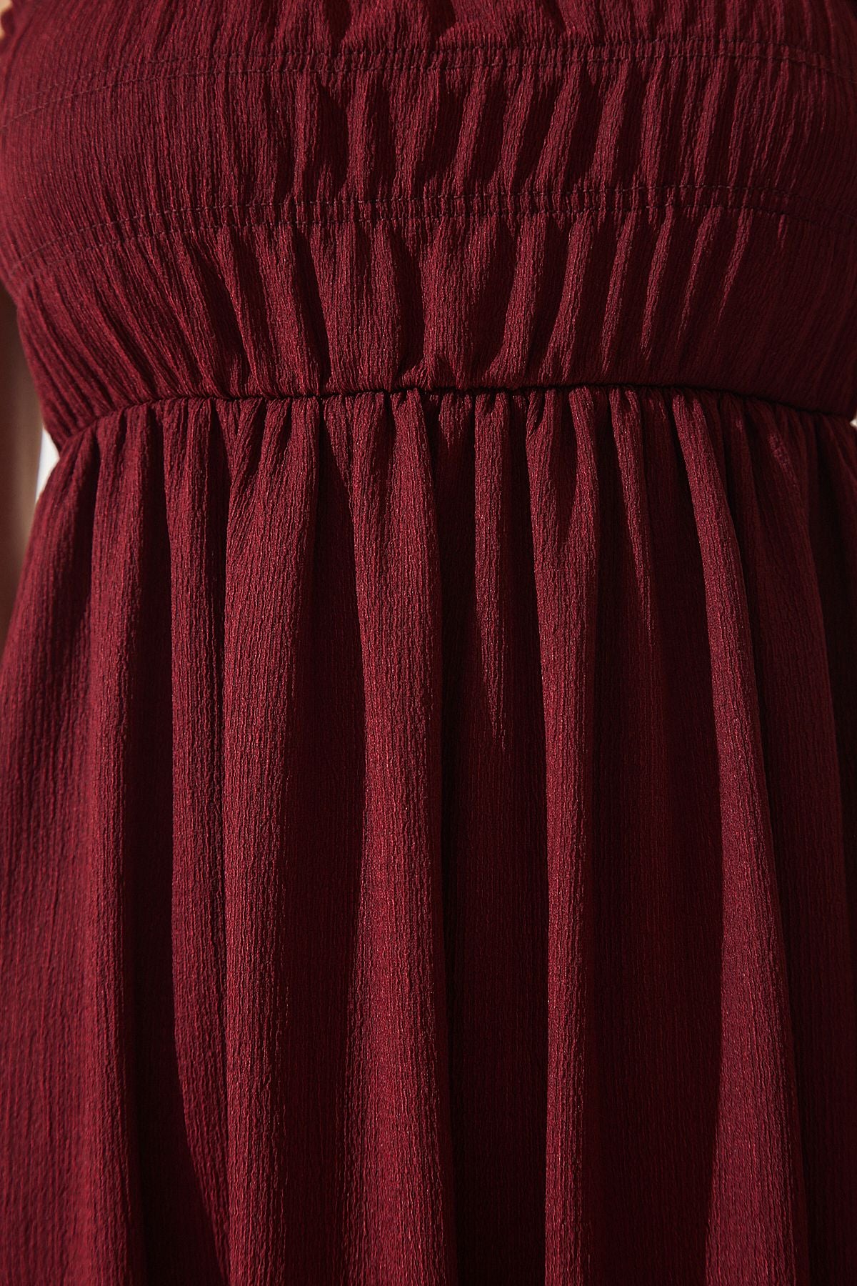 Women's Bordeaux Hanger Krinkil Summer Knitting Dress UB00250