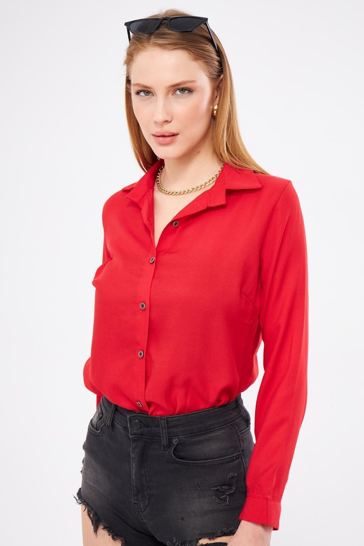 Long sleeve flat shirt