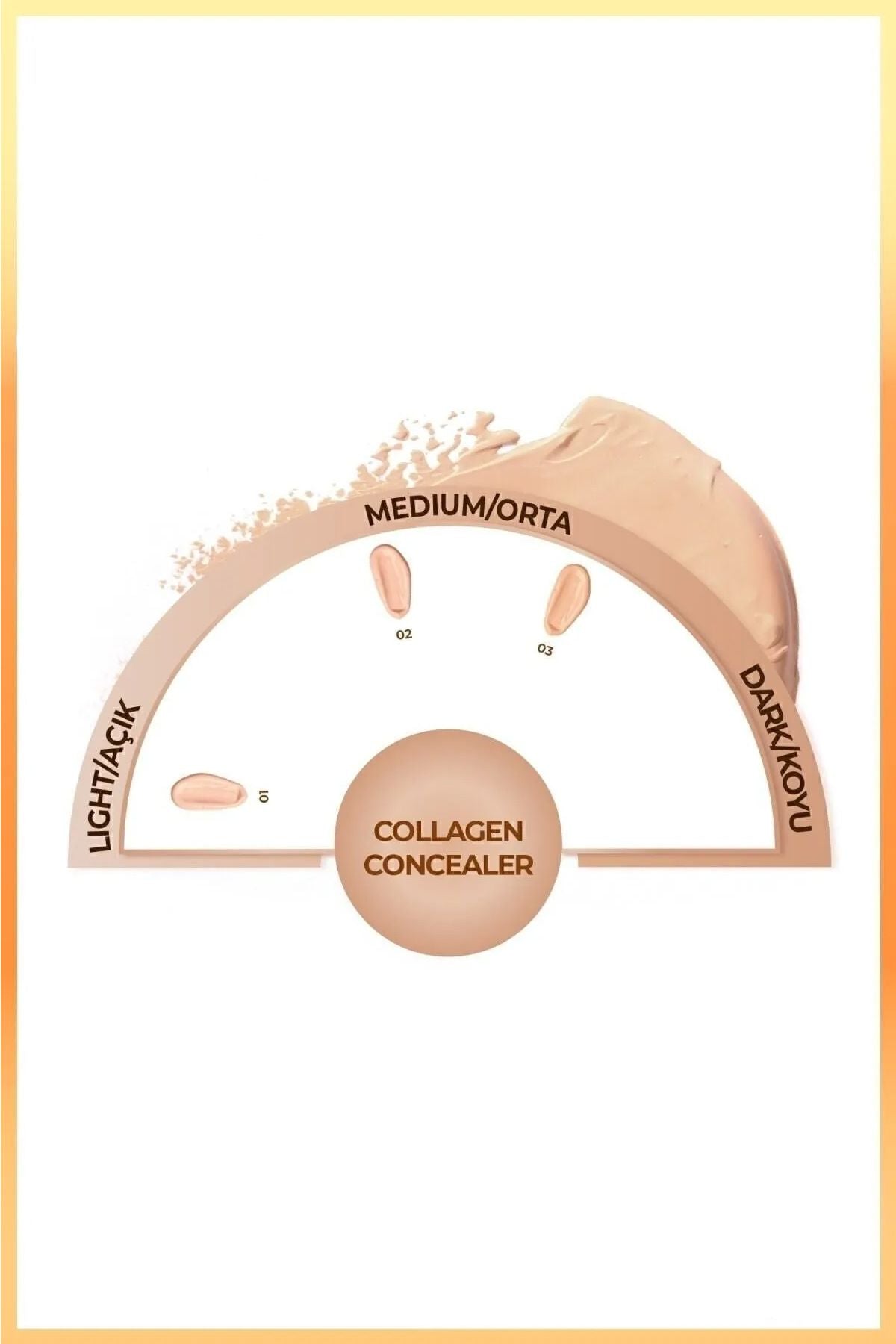 Collagen Concealer SPF 20 collagen under -eye concealer - 01 Open