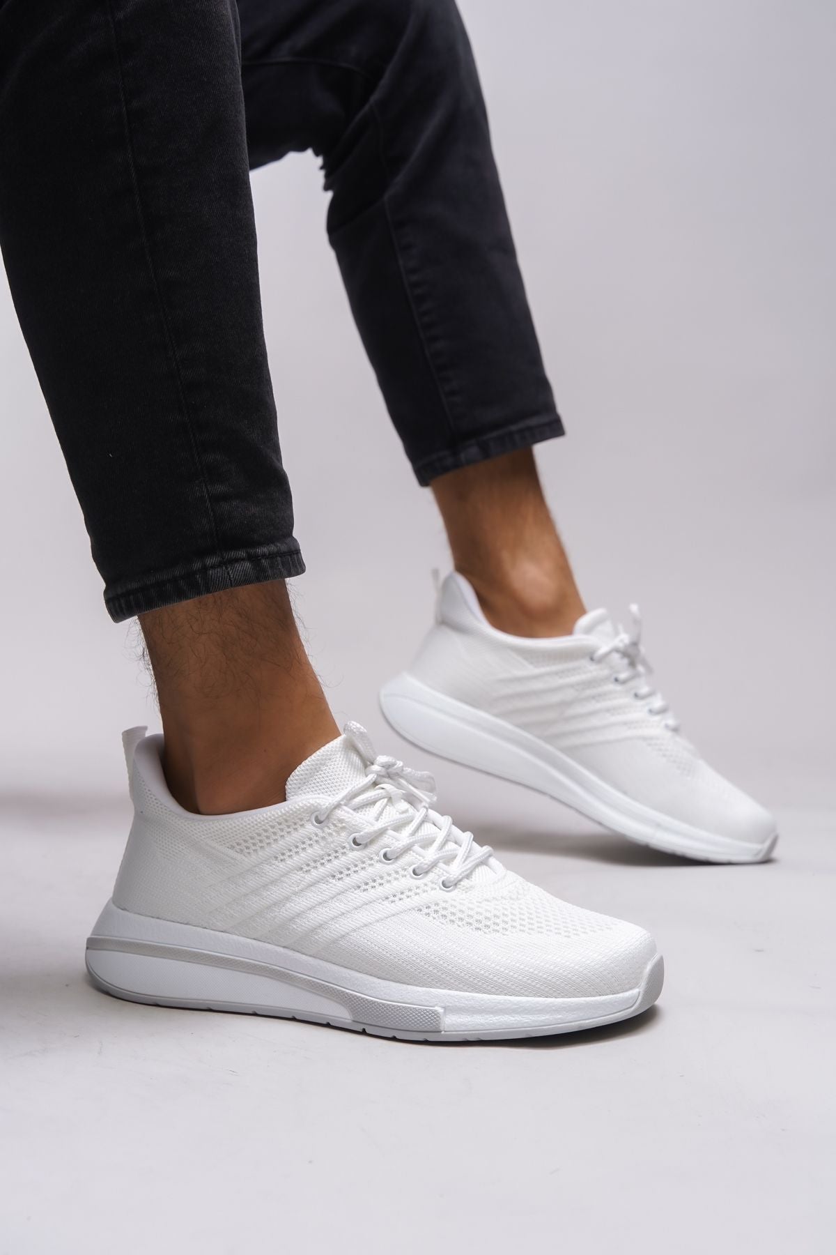 Qhasalzu unisex sneaker 0012118 White