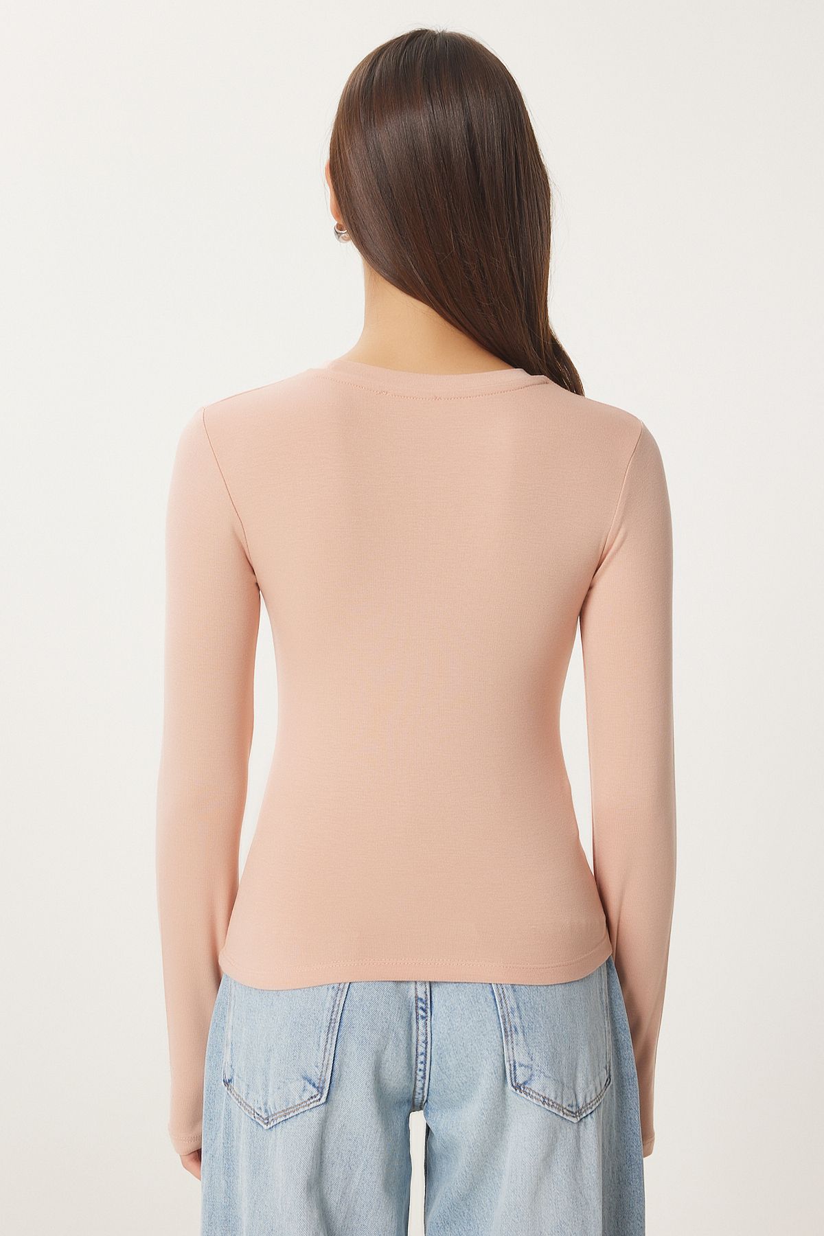 Female Biscuit Bicycle Basic Knitting Blouse CR00439