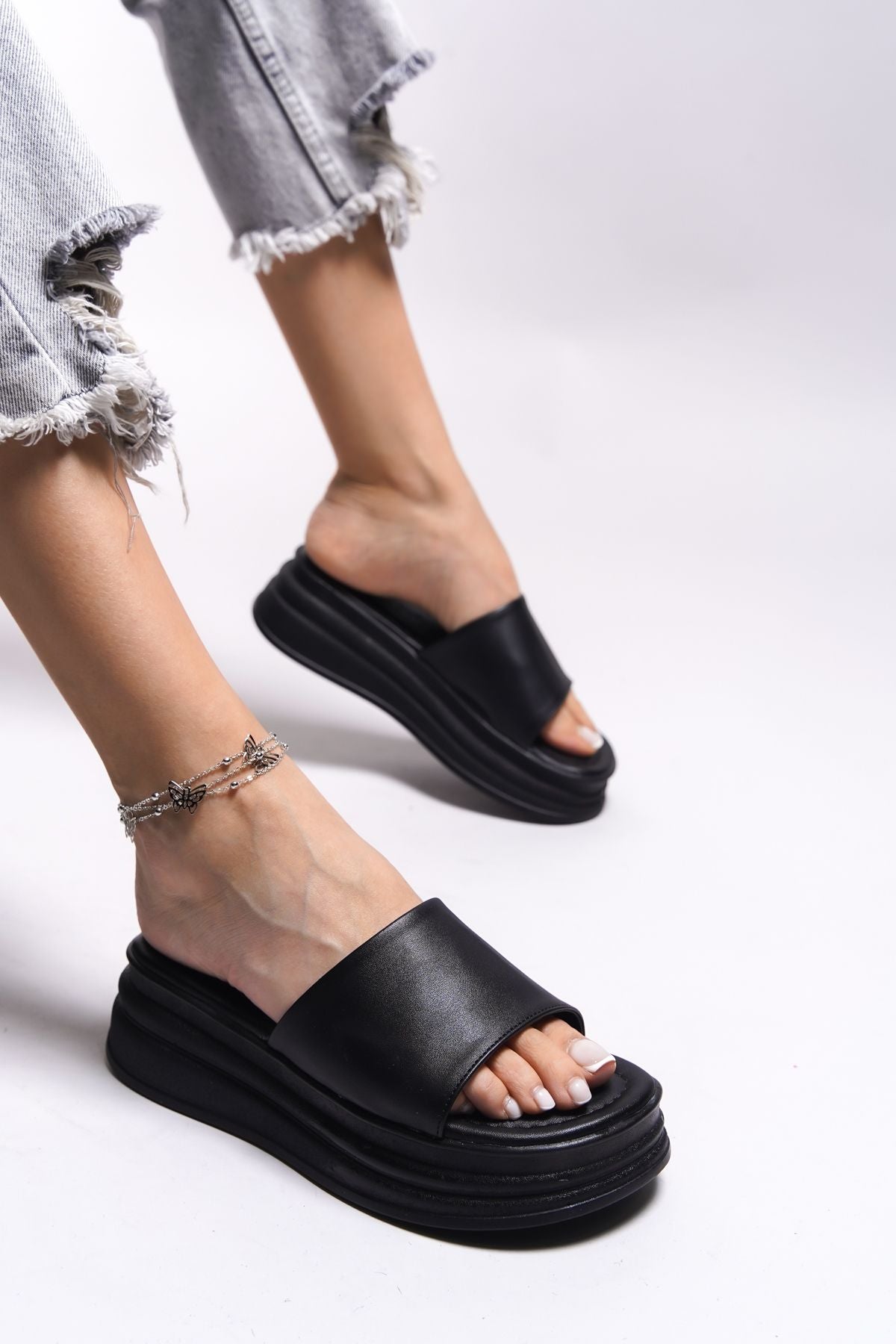 Loukeros Woman Slippers 0012315 Black