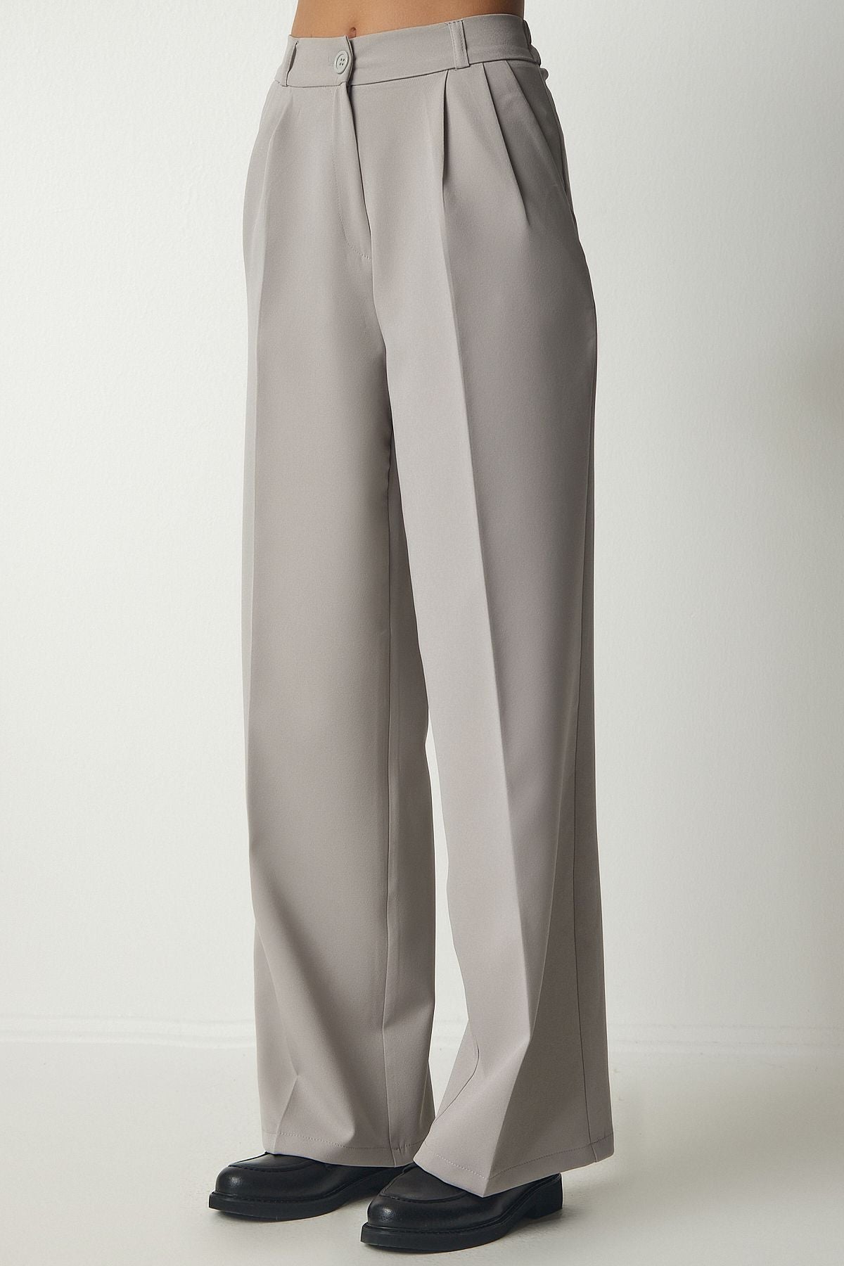 Palazzo pants with women's stone pockets DW00001