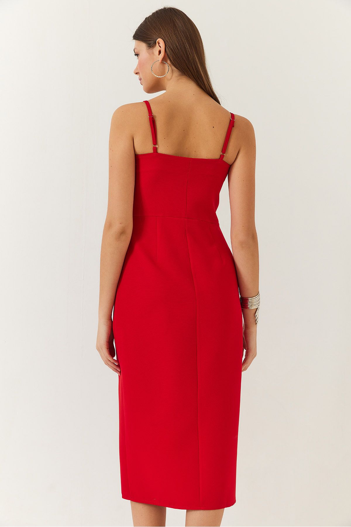 WOMEN'S SPRING DETAILED DRESS WITH DETAILS 60251077