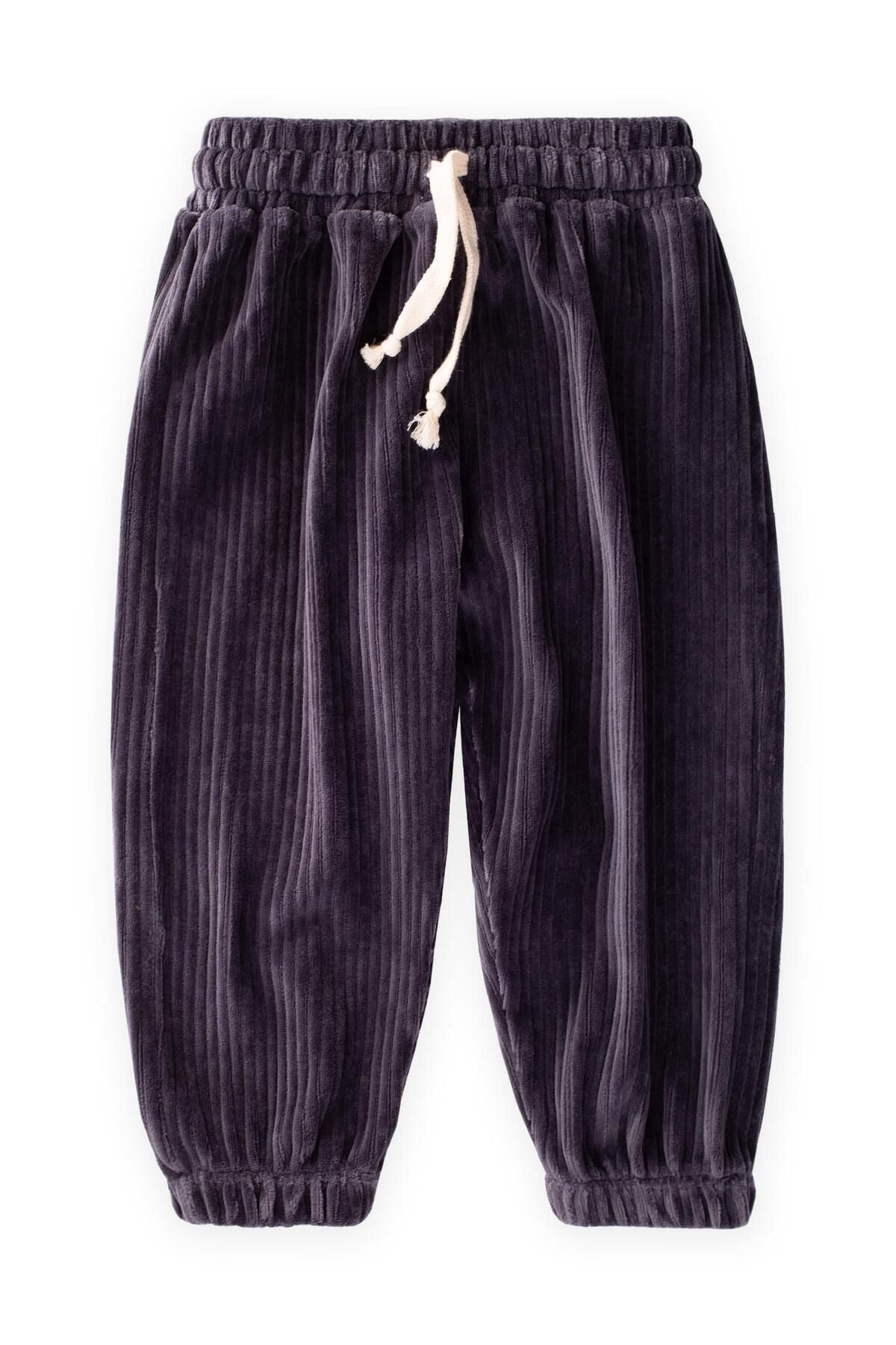 Wick Velvet Jogger Pants 1-10 Age Smoked