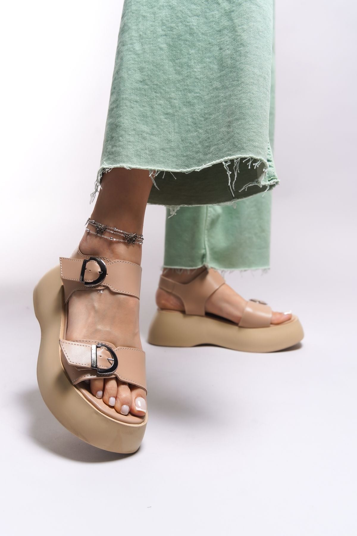 NEELPHONE WOMEN SANDALT 0012806 NUDE SKIN