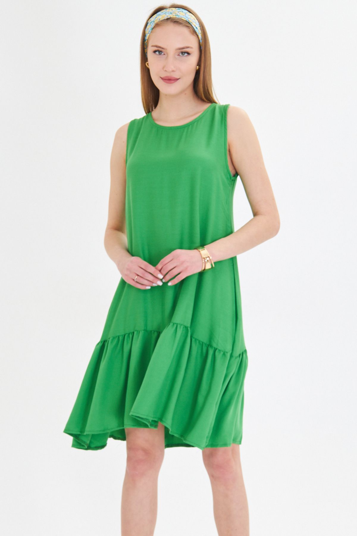 Woman neon pink thick strap scchbish blouse ARM-23Y069001