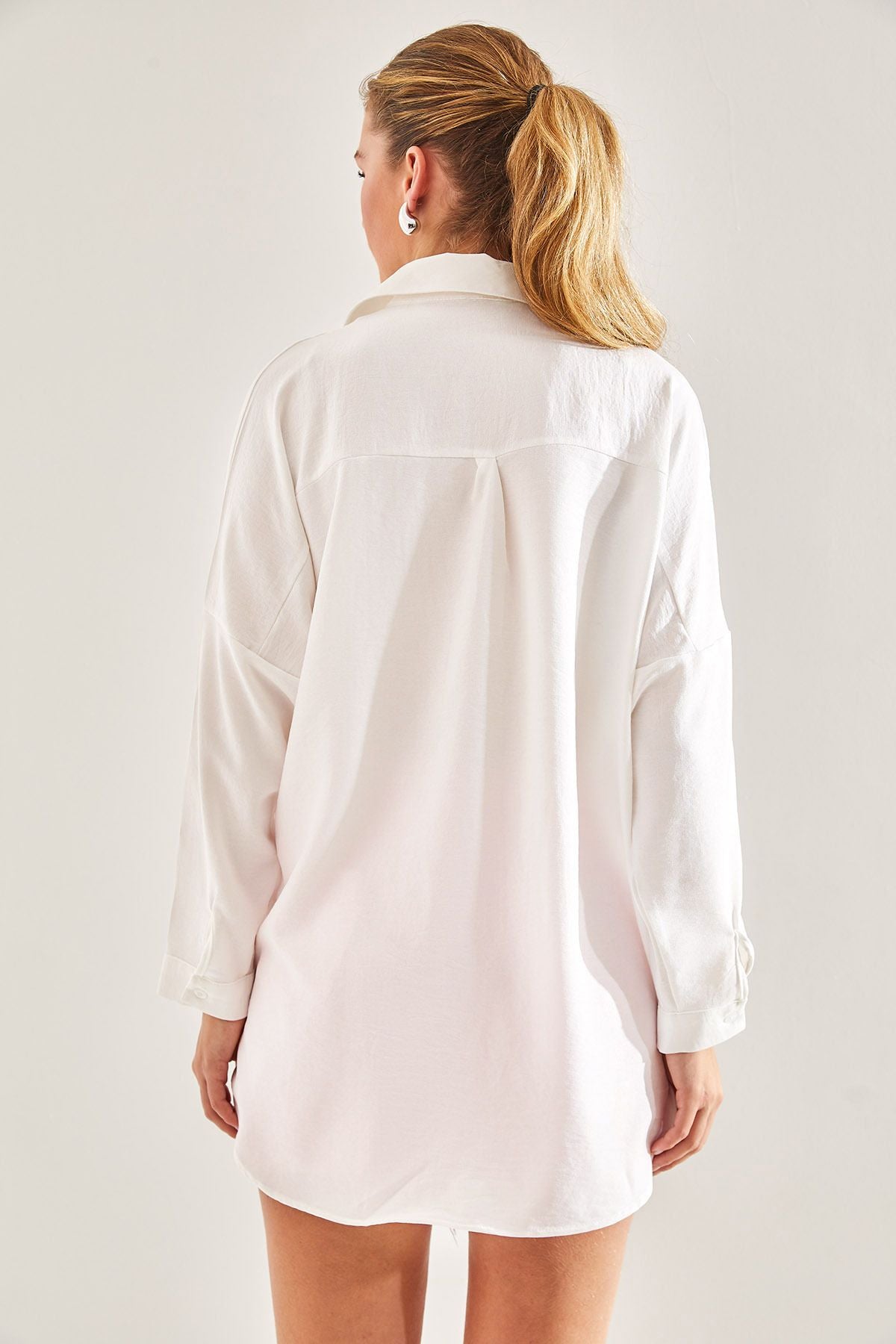WOMEN'S STAMP PERSON ENGLISH SOFYA KETEN SHIRT 60181010