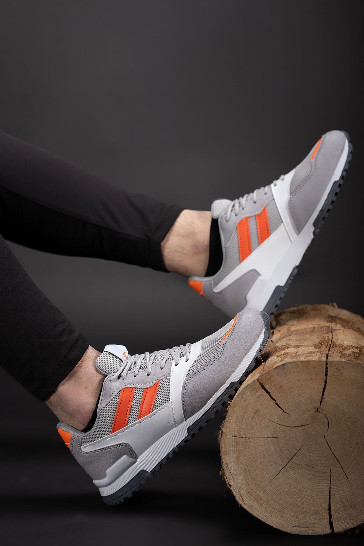 Unisex Gri Sneaker 0012863