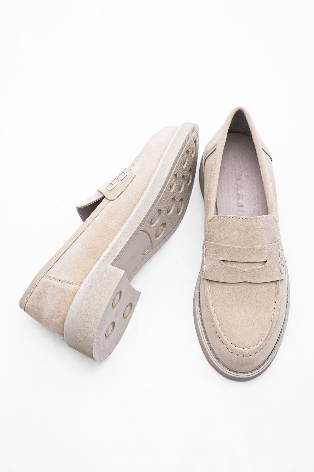 Woman Loafer Makosen Daily Shoes Andel Beige