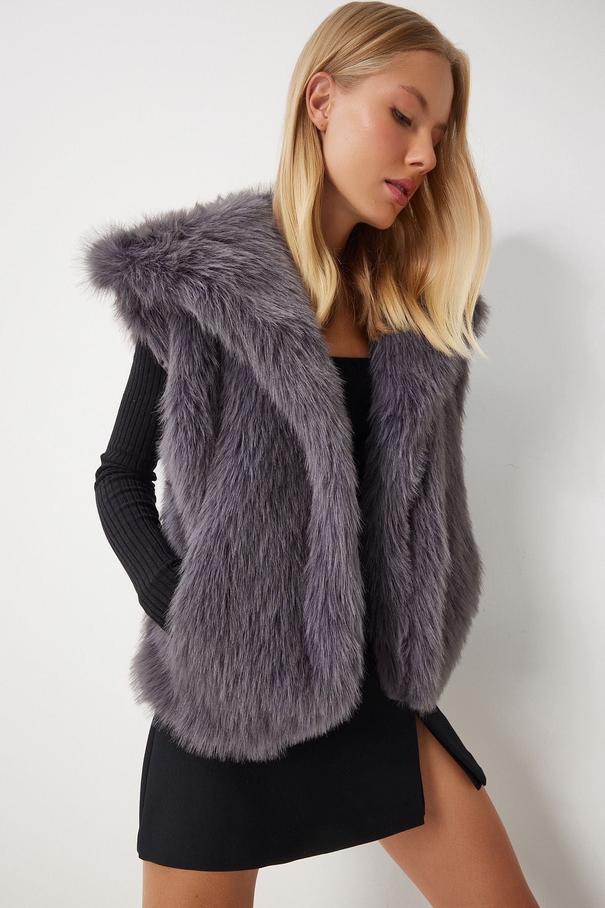 WOMEN'S ARRASİT ARTIA FUR VEST YL00003