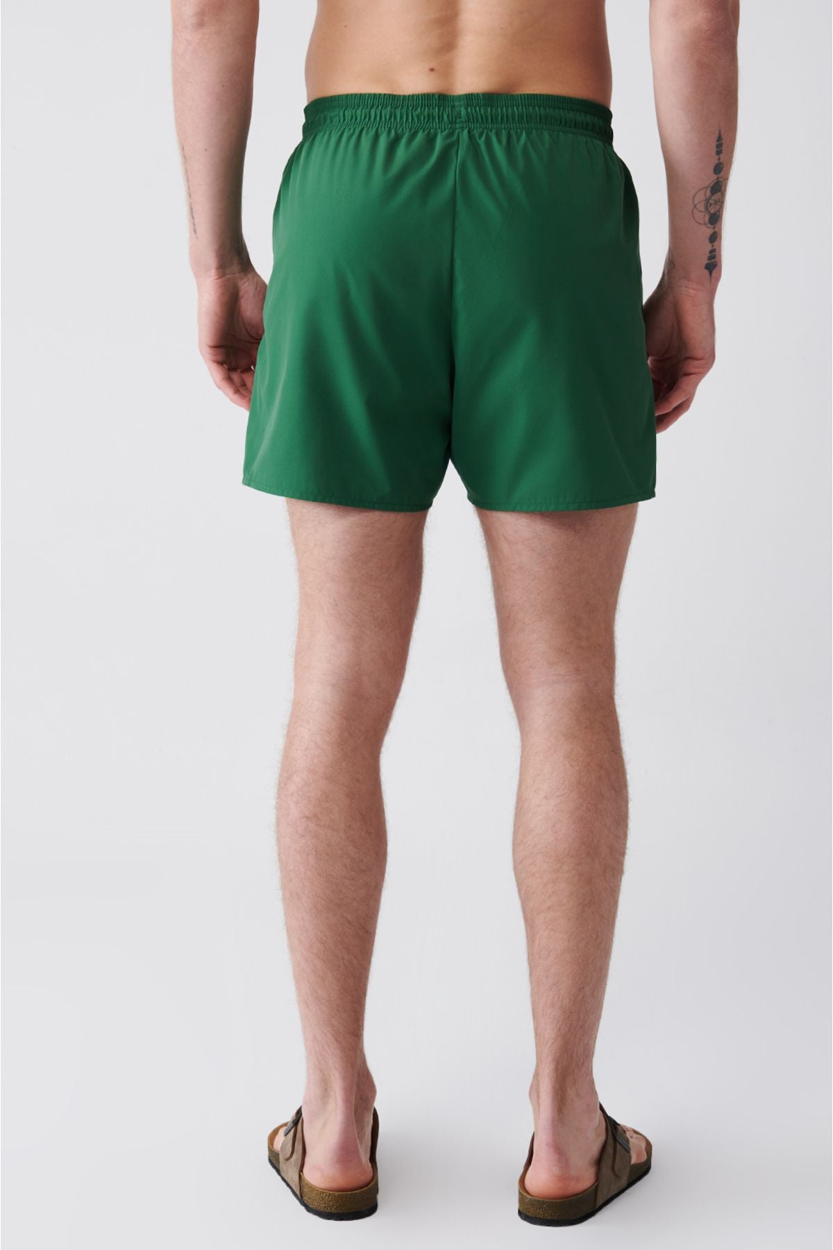 Men's Green Fast Drying Standard Size Mayo Sea Short E003801