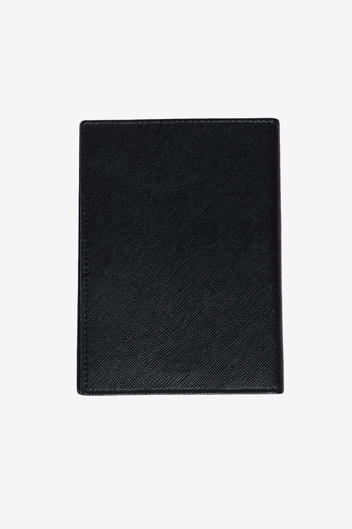 Men's Black Special Gift Boxed Artificial Leather Handmade Passport