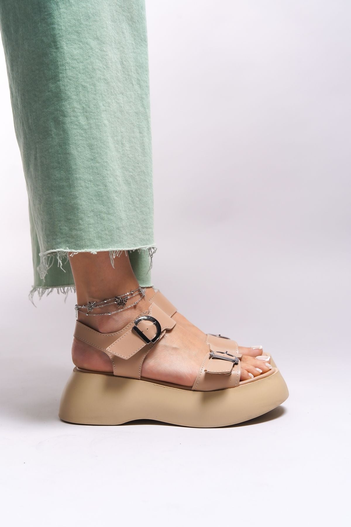 NEELPHONE WOMEN SANDALT 0012806 NUDE SKIN